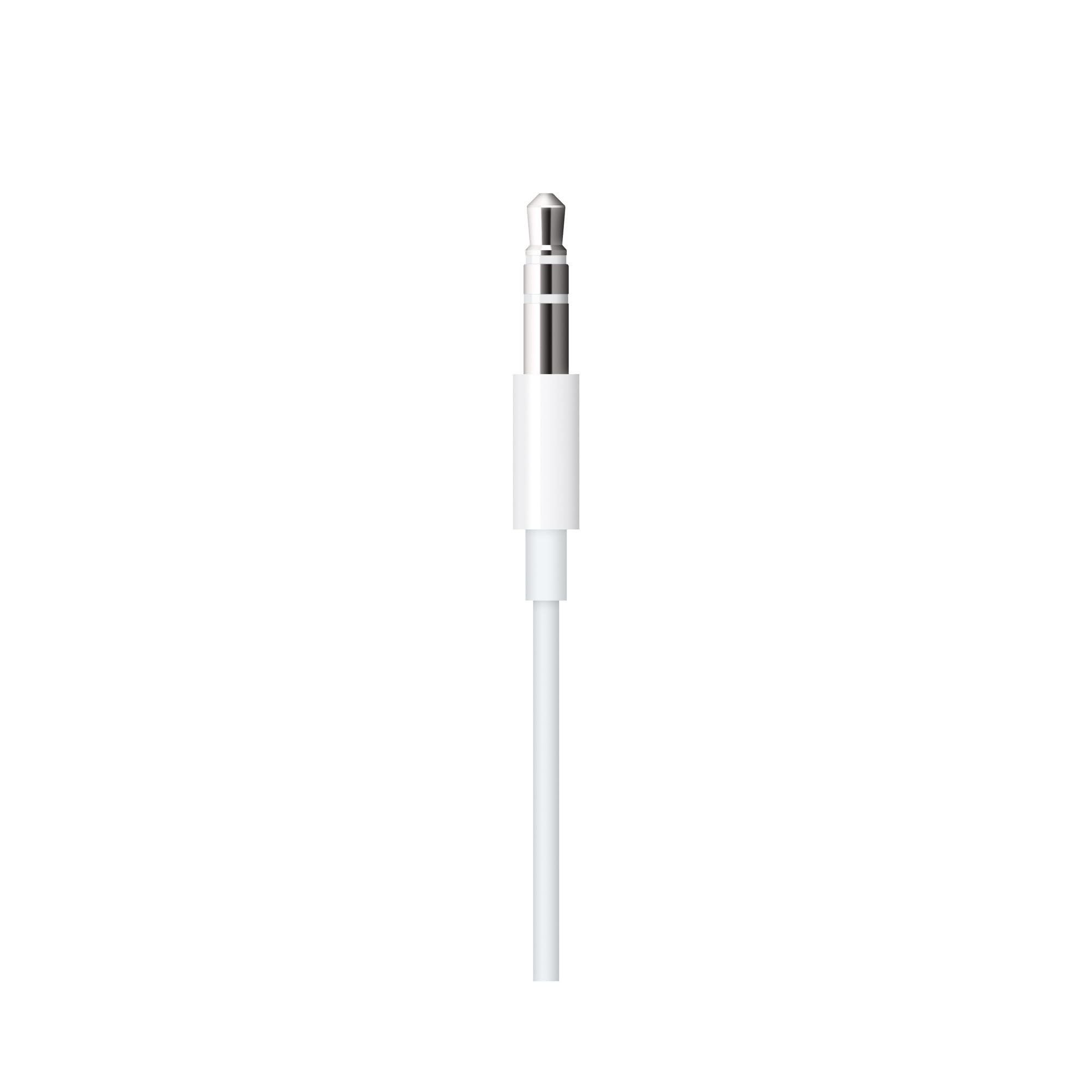 Apple Lightning to 3.5mm Headphone Jack Adapter Cable (1.2m/4ft) - White - Compatible with iPhone, iPad & iPod - for Car Audio, Home Stereo & Headphones