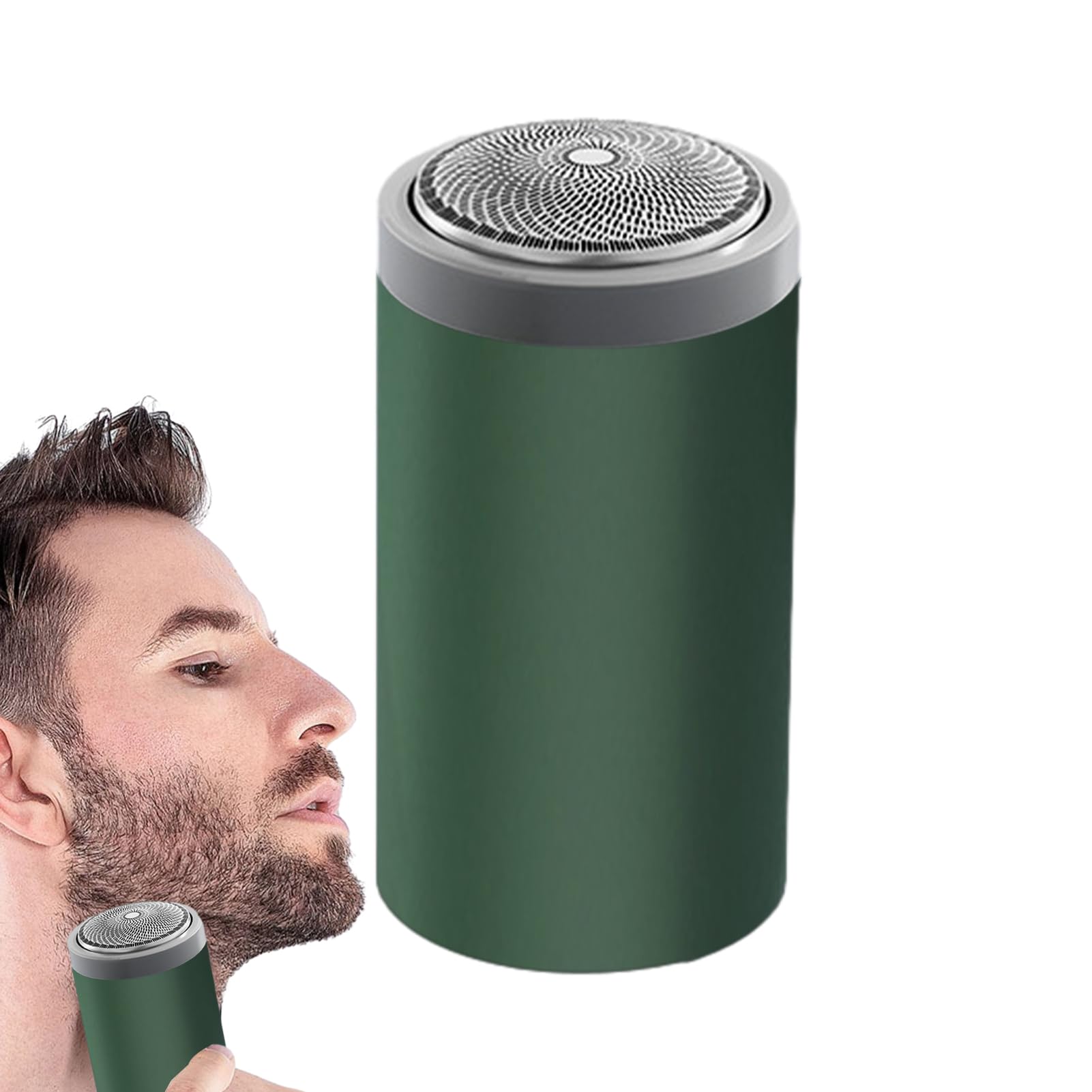 Portable Electric Shaver for Men - Smooth & Gentle Shaving, Compact & Lightweight Design - Perfect for Travel, Office & Home Use - Quick & Convenient Daily Grooming Essential