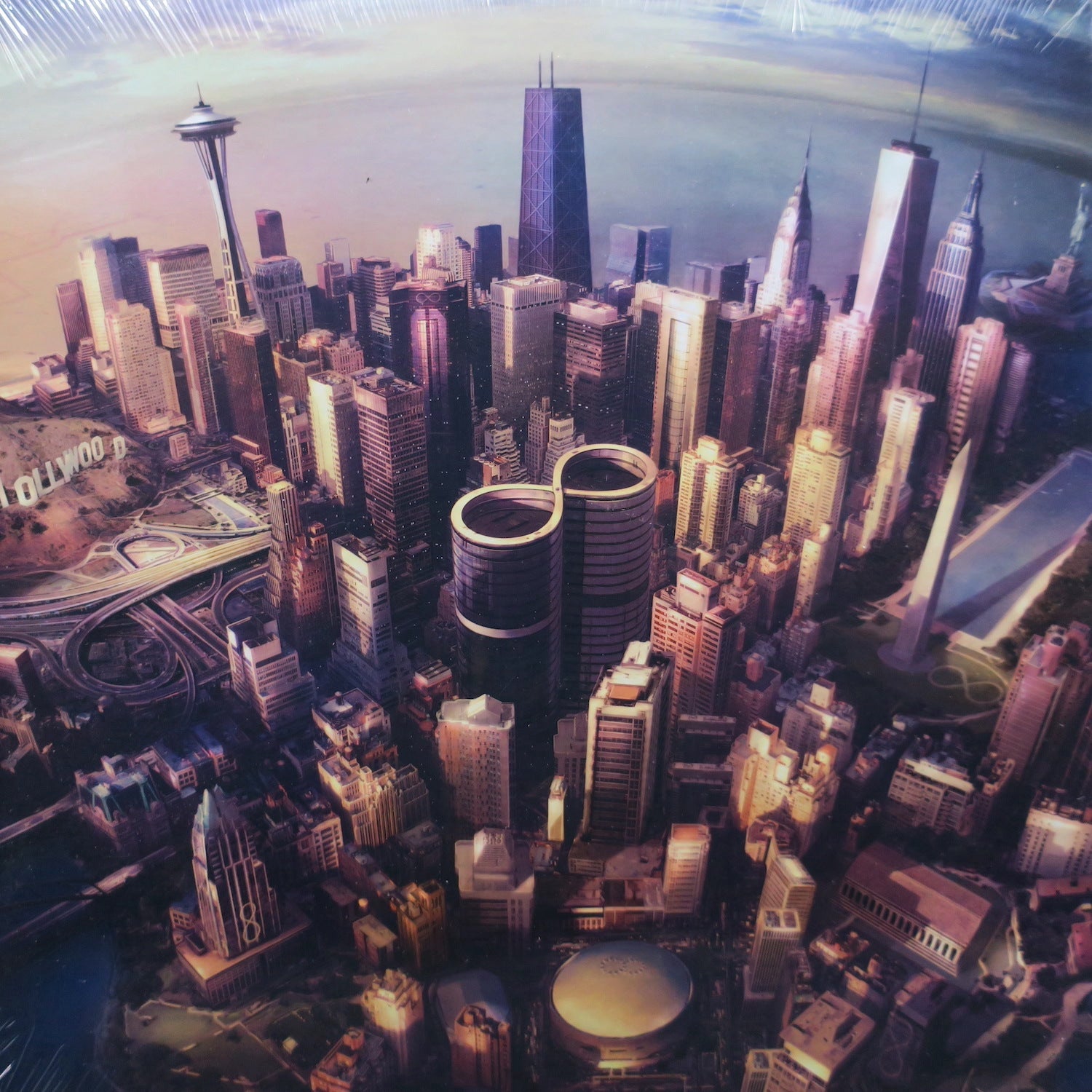 FOO FIGHTERS 'Sonic Highways' Vinyl Record LP Album - Limited Edition Rock Music for Home Listening & Vinyl Collectors