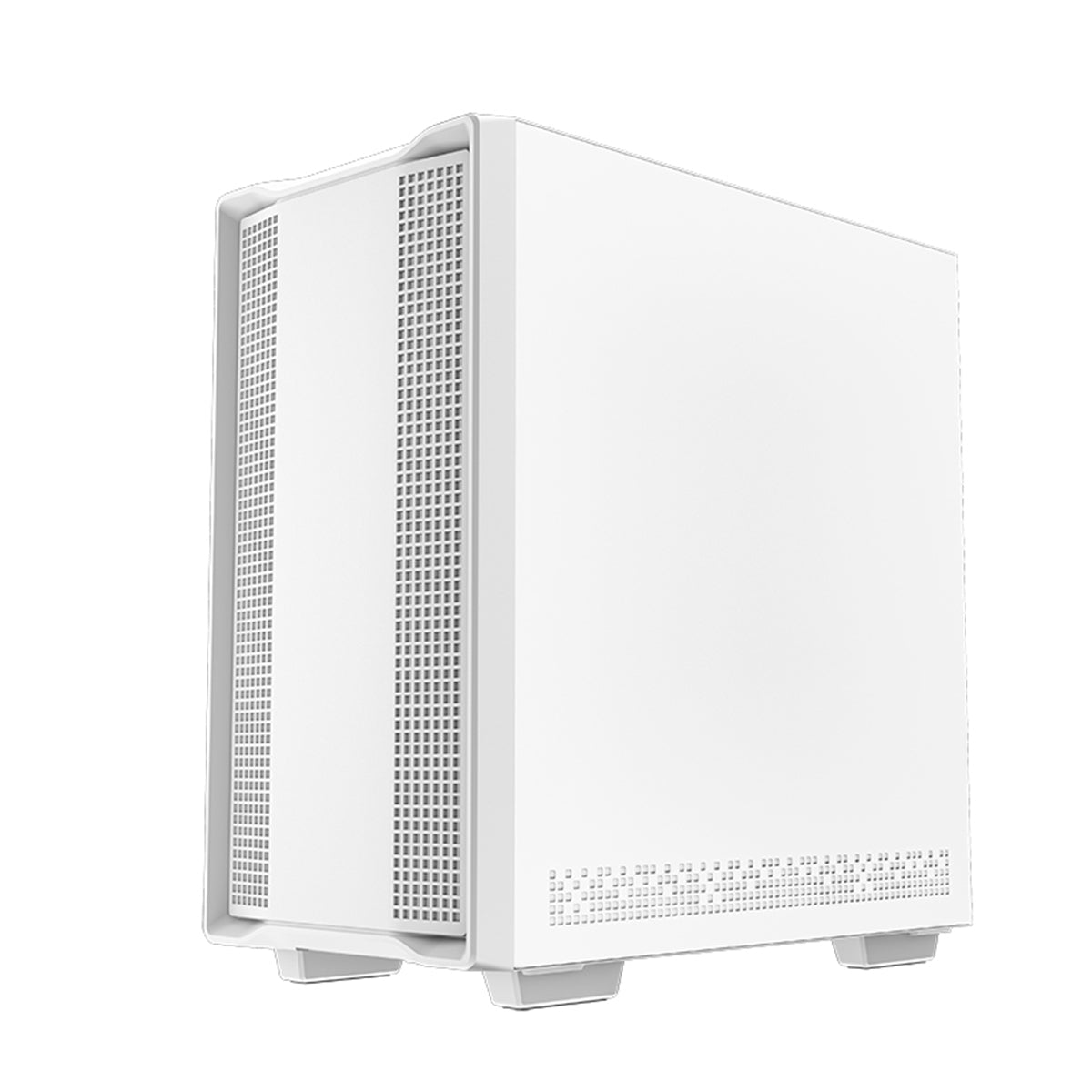 Deepcool CC360 ARGB White Mid Tower Computer Case - Tempered Glass Gaming PC Case with RGB Lighting for Home & Office Setup