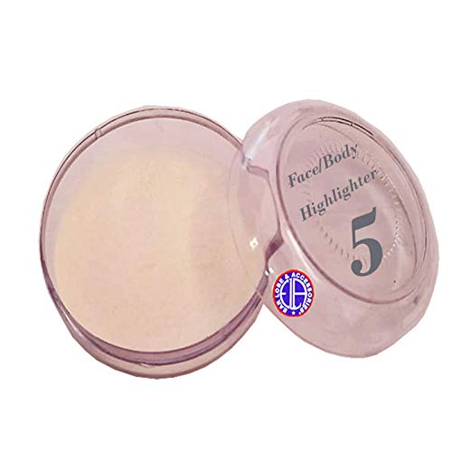 Ear Lobe & Face Highlighter Set - Small Pack No.5 | Shimmering Body Accessories for Parties, Makeup & Special Occasions