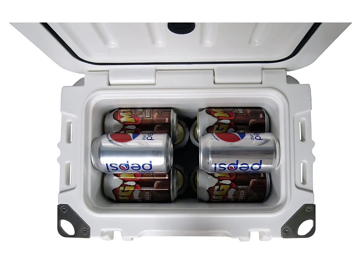 Fatboy 10QT Rotomolded Cooler Chest - Heavy Duty Ice Box & Hard Lunch Box for Camping, Picnics, and Outdoor Adventures