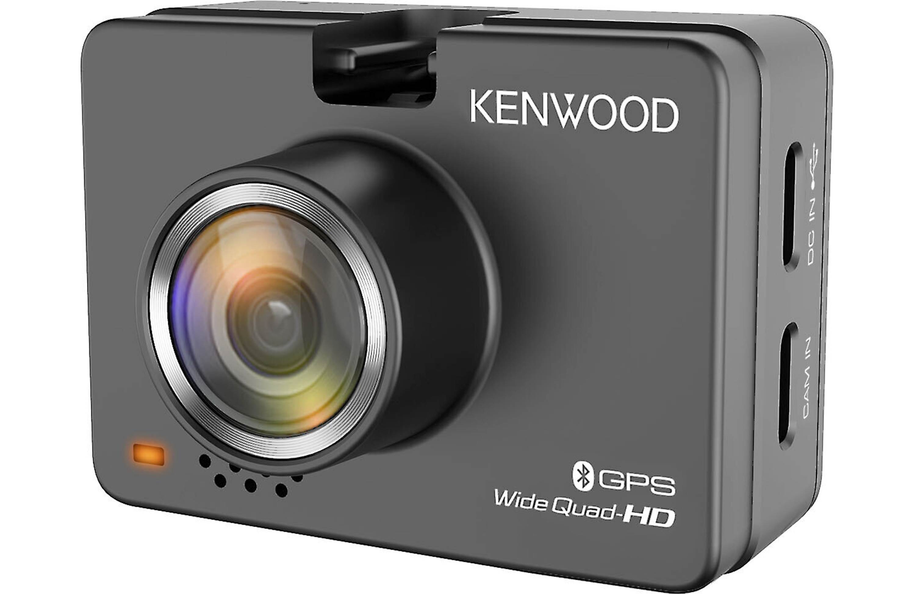 Kenwood DRV A510WDP 4K Front and Rear Dash Cam with GPS, WiFi, Night Vision - Car Security Camera for Uber, Taxi, Fleet Vehicles