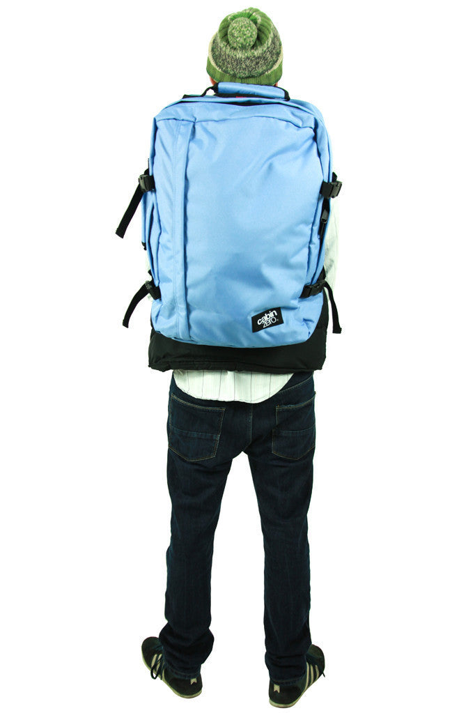 CabinZero Classic 44L Travel Backpack - Lightweight Carry-On Luggage for Men & Women | Perfect for Airplane, Weekend Trips & Outdoor Adventures