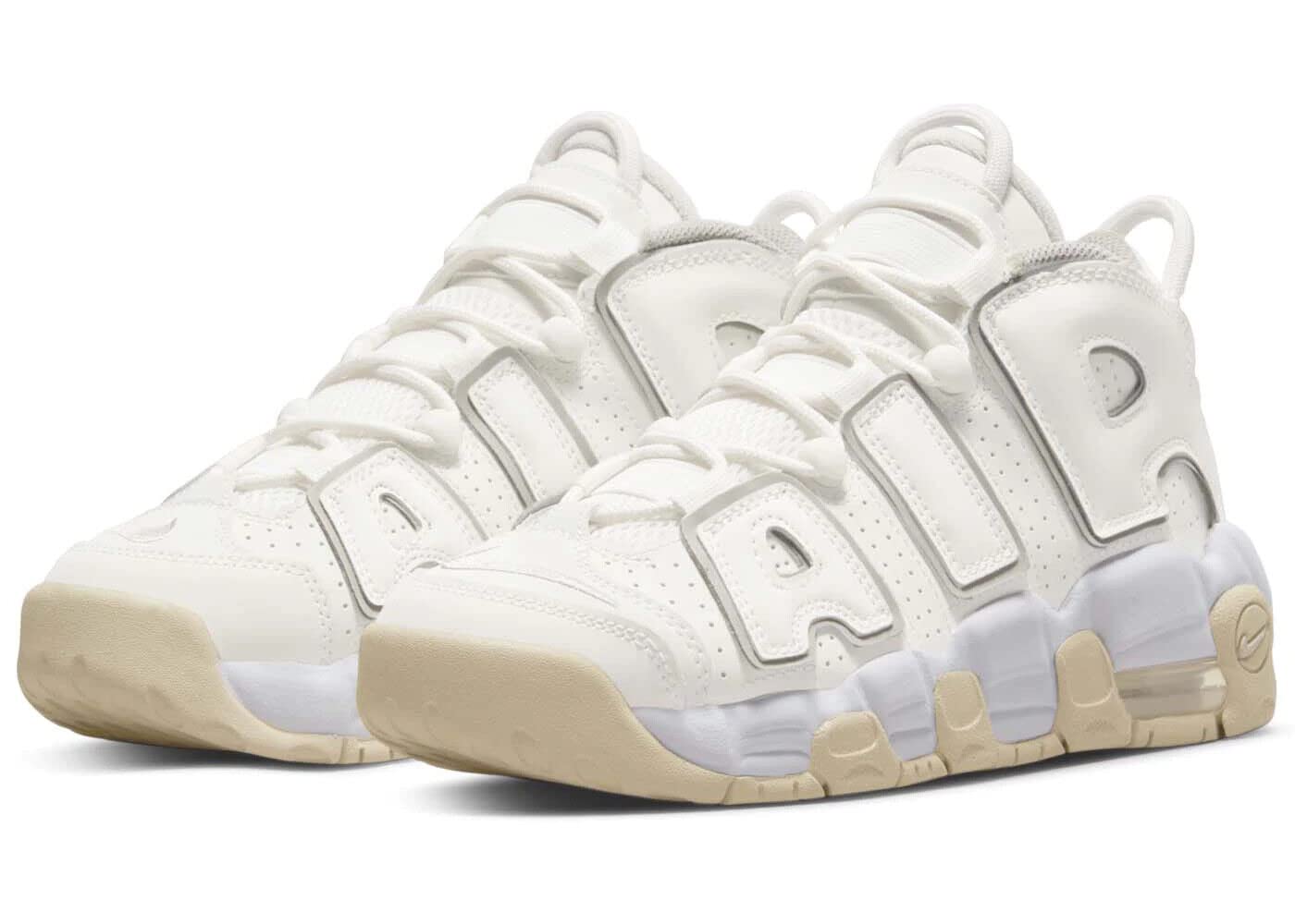 Nike Boys Air More Uptempo Basketball Shoes for Kids - Comfortable Sneakers for School, Sports & Daily Wear
