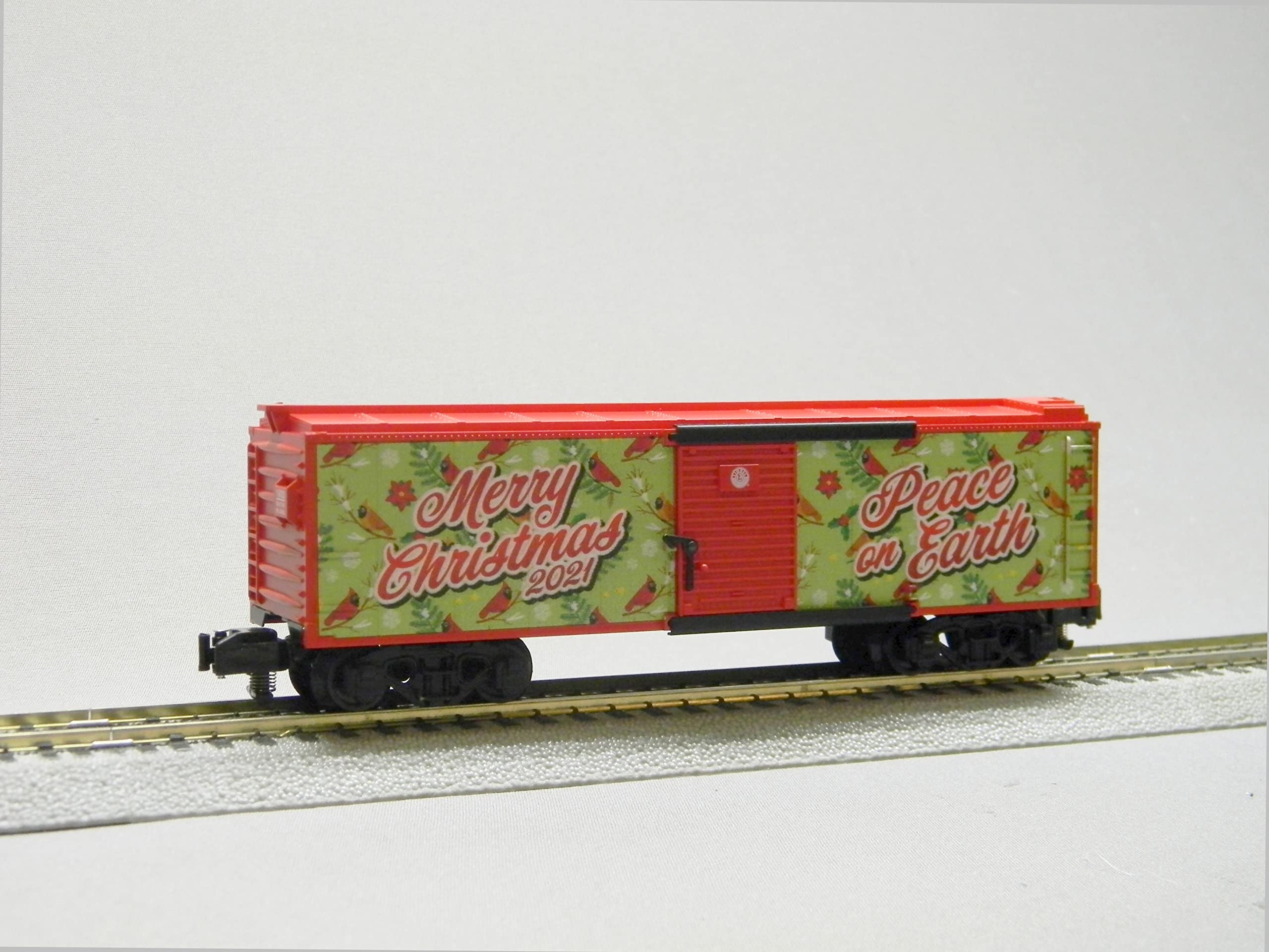American Flyer 2021 Christmas Boxcar Train - Vintage Holiday Model for Collectors & Decor | Perfect for Christmas Village Displays & Holiday Home Decor