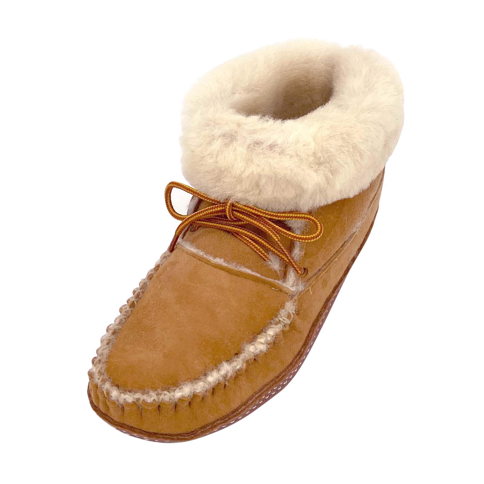 Women's Sheepskin Lined Soft Sole Moccasin Slipper Boots - Cozy Winter House Shoes for Indoor & Outdoor Comfort - Perfect for Lounging, Travel and Cold Weather Wear