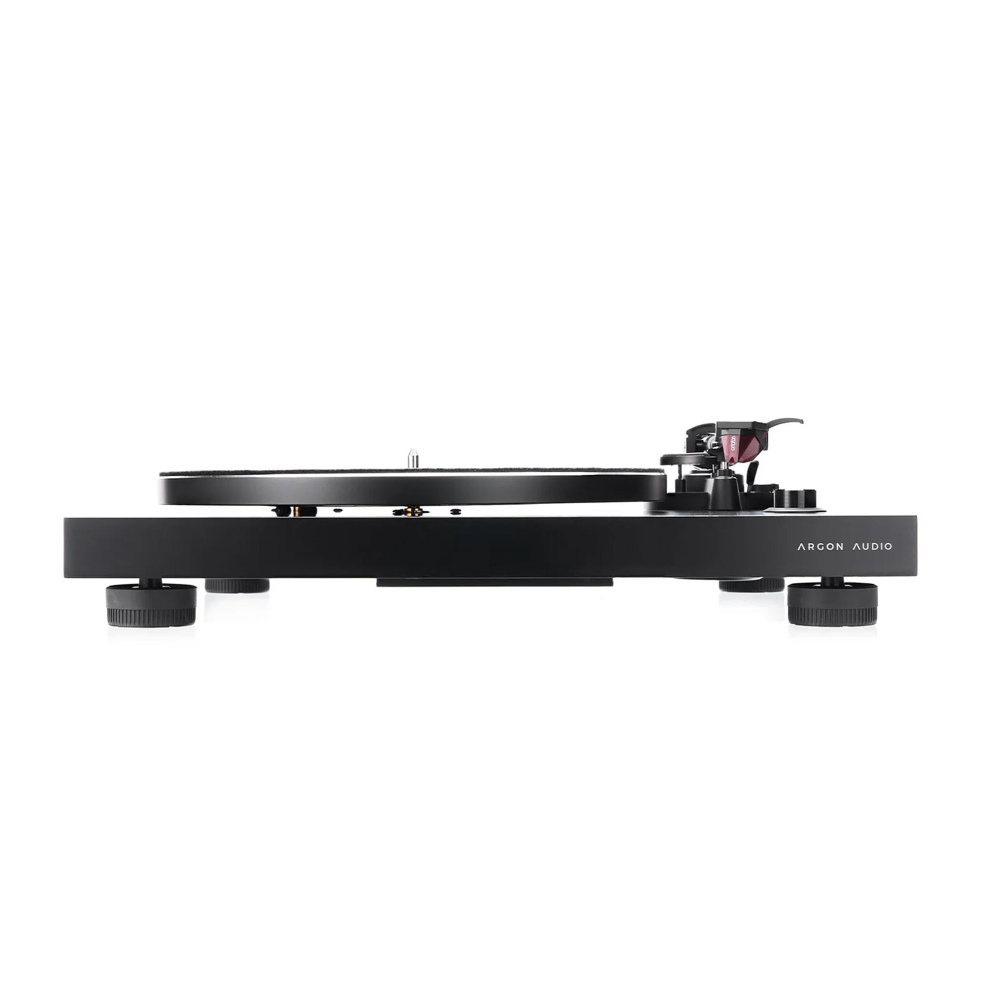 Argon TT 3 Plus Professional Vinyl Record Player - High-Fidelity Turntable with Bluetooth & USB | Perfect for Home Audio, DJing & Vinyl Collection (Black)