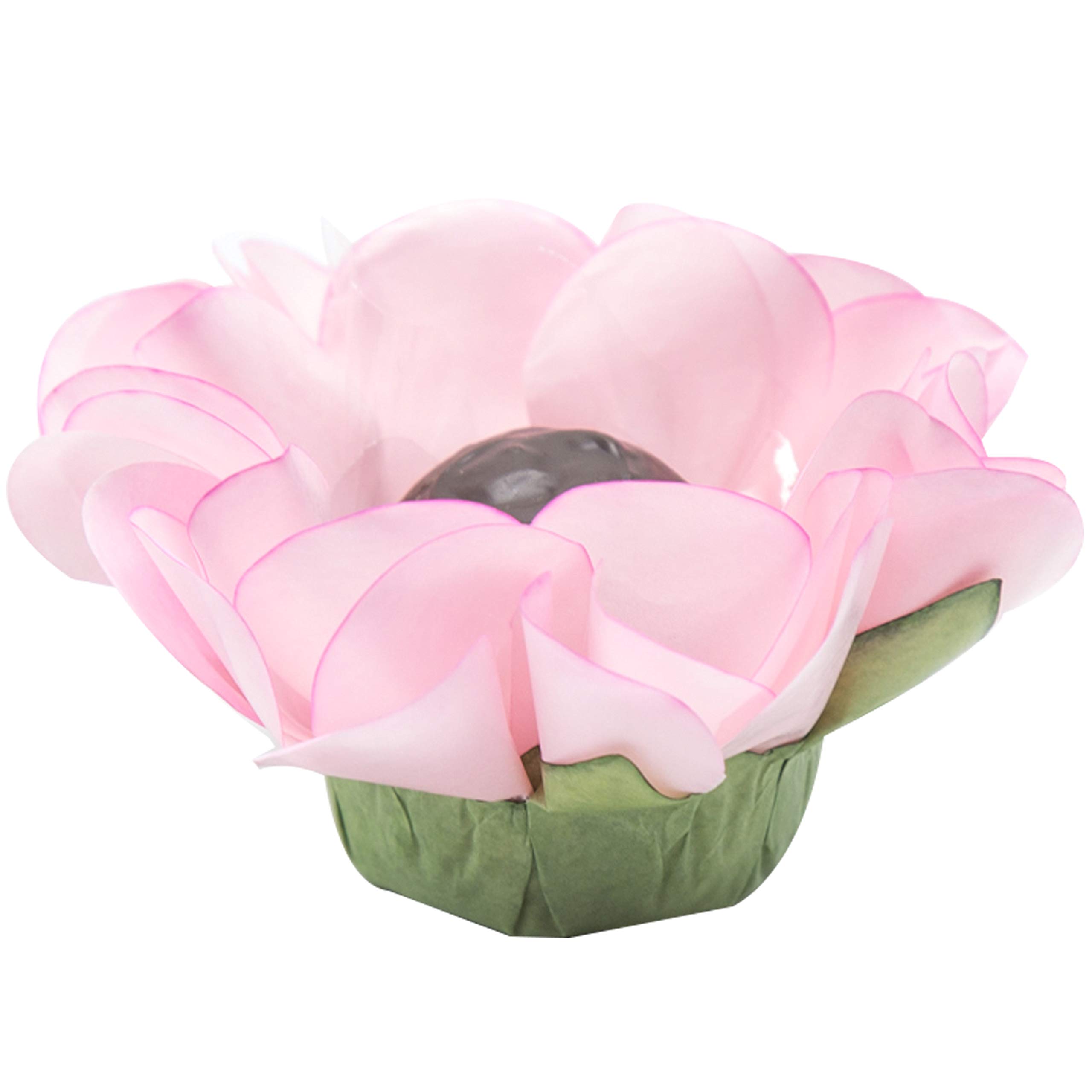 Handmade Pink Paper Truffle Cups - 20 Pack | Eco-Friendly Chocolate Candy Liners & Wrappers for Truffles, Brigadeiro, Cupcakes | Perfect for Party Favors, Wedding Desserts, Holiday Treats & DIY Candy Making