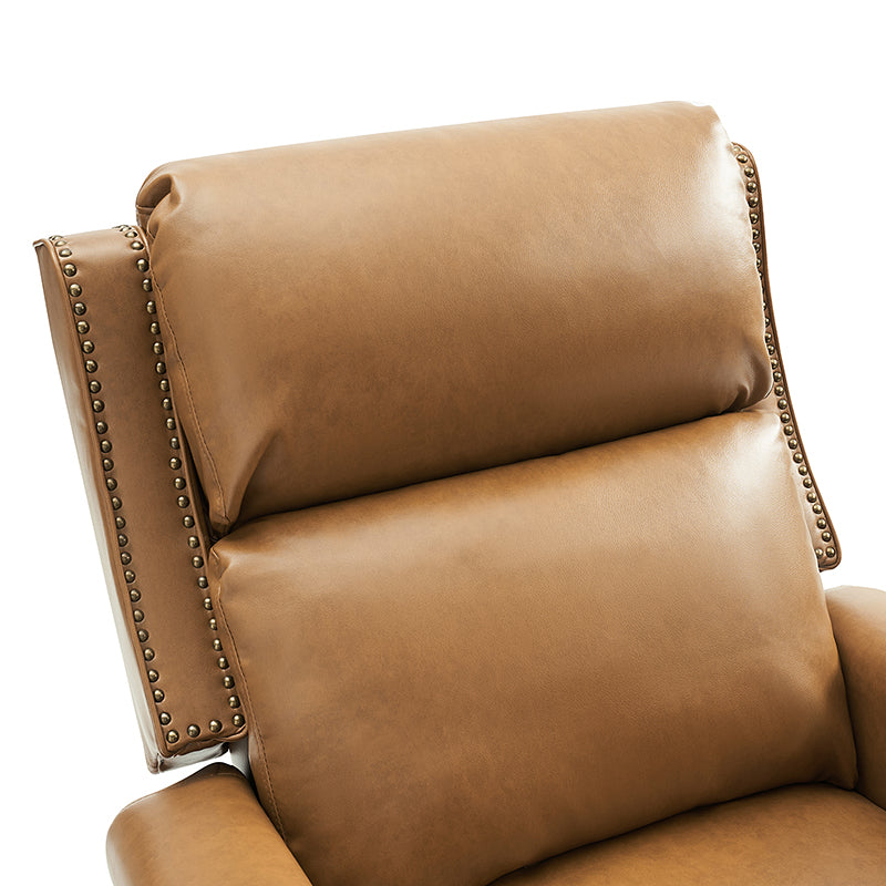 Anton Traditional Design Swivel and Rocker Power Recliner Chair - Comfortable Electric Lift Reclining Sofa for Living Room, Home Theater, and Nursing Care