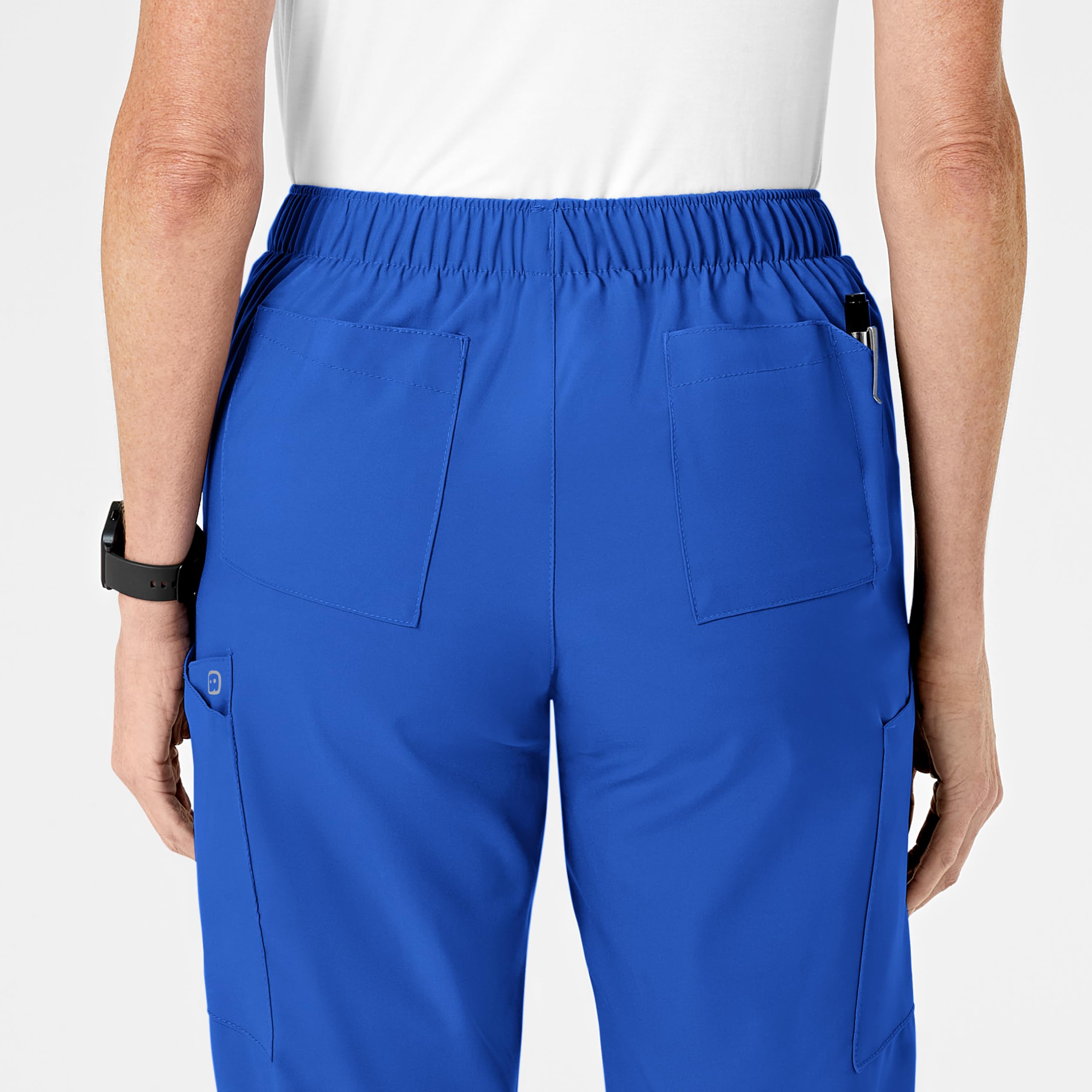 WonderWink Women's Tall Cargo Pants Flat Front - Comfortable Workwear for Nurses, Medical Professionals & Outdoor Activities