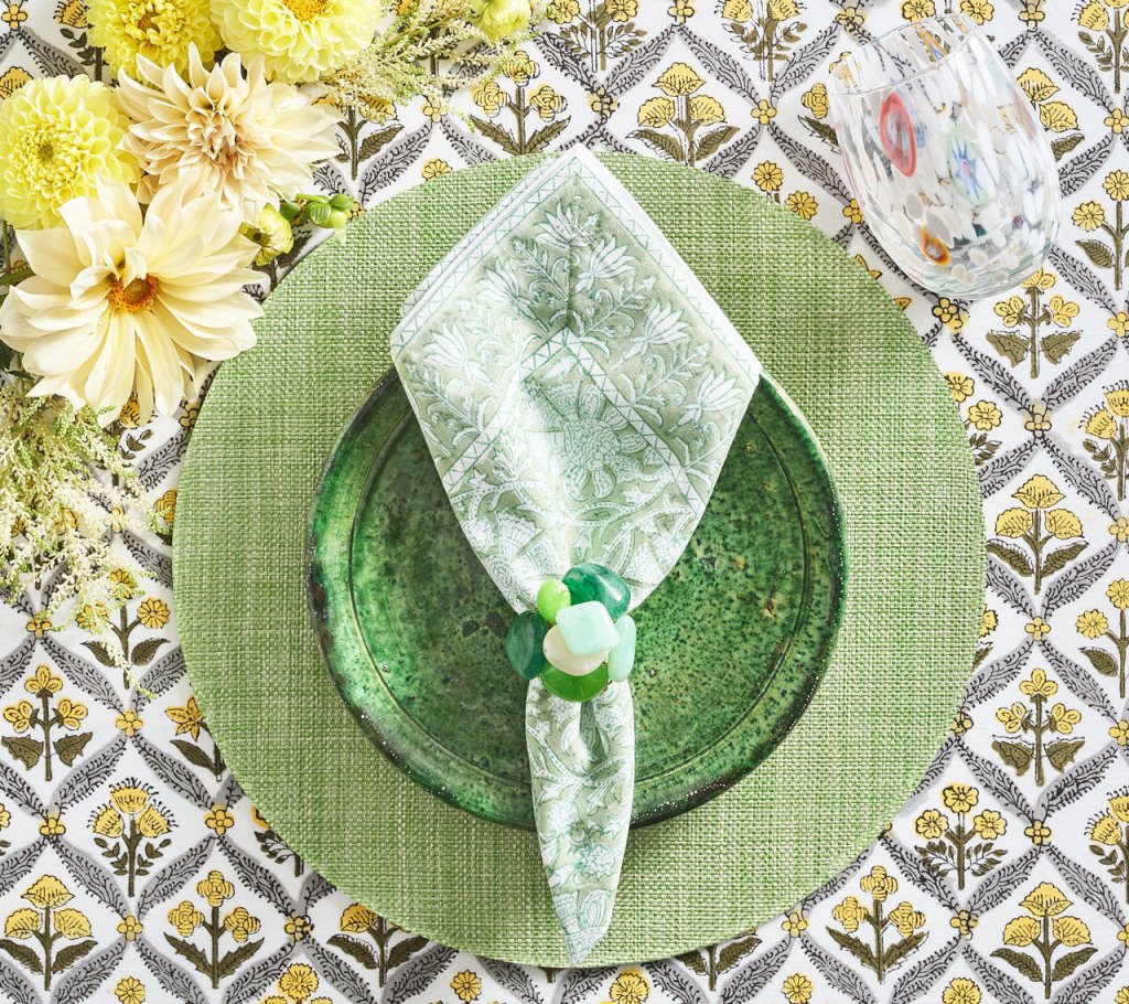 Elegant Sea Stone Napkin Rings Set of 4 - Coastal Themed Dinnerware for Beach Weddings, Summer Parties & Home Decor