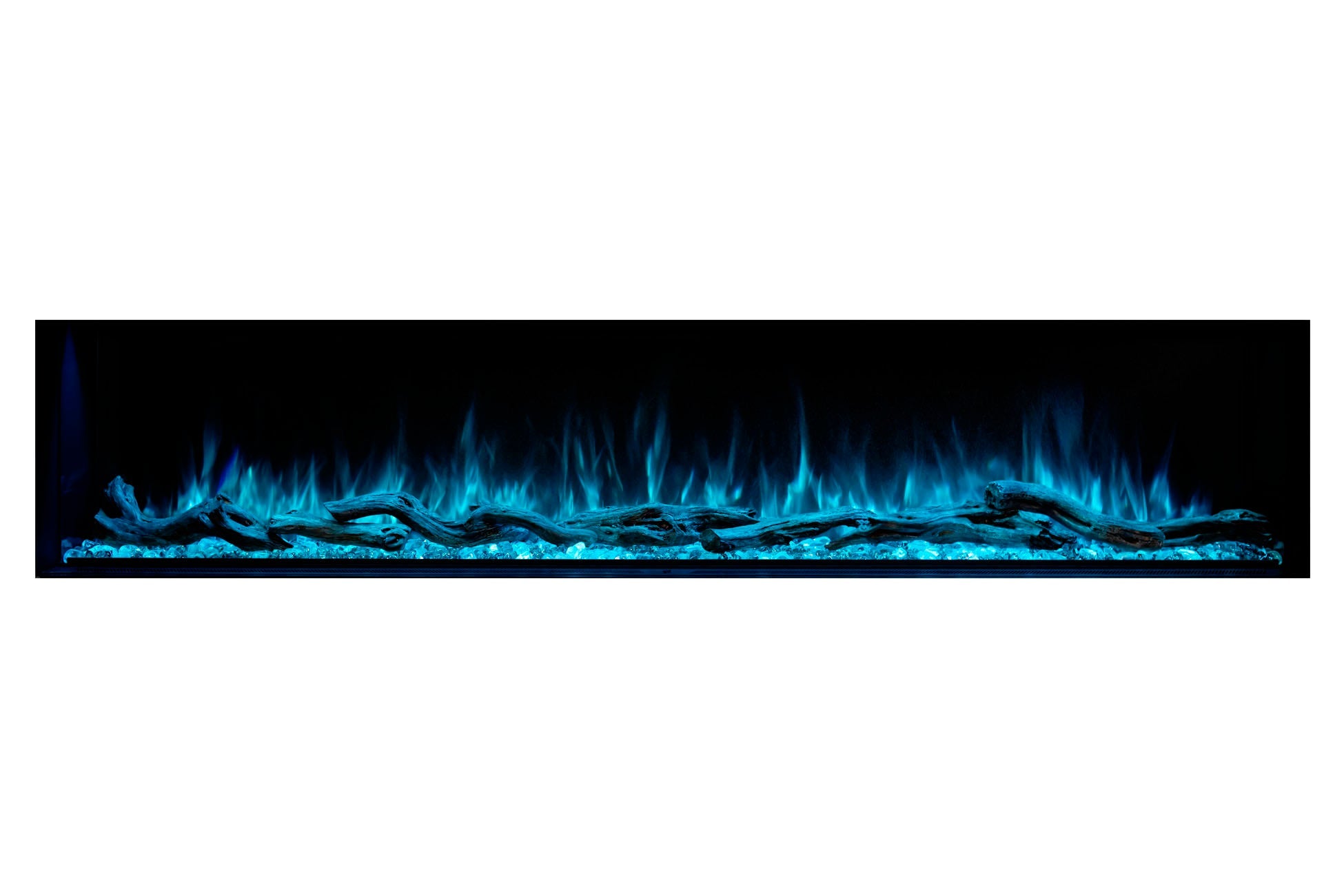 Modern Flames Landscape Pro 96-Inch Electric Fireplace - 3-Sided or 2-Sided Built-In Design for Living Room, Bedroom & Office | Energy-Efficient & Realistic Flame Effect