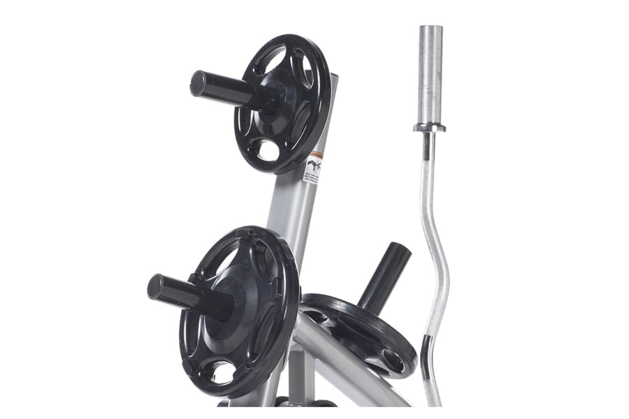 TuffStuff Evolution Olympic Weight Tree (CXT 255) - Heavy Duty Barbell Plate Storage Rack for Home Gym & Commercial Use - Perfect for Weightlifting, CrossFit & Strength Training