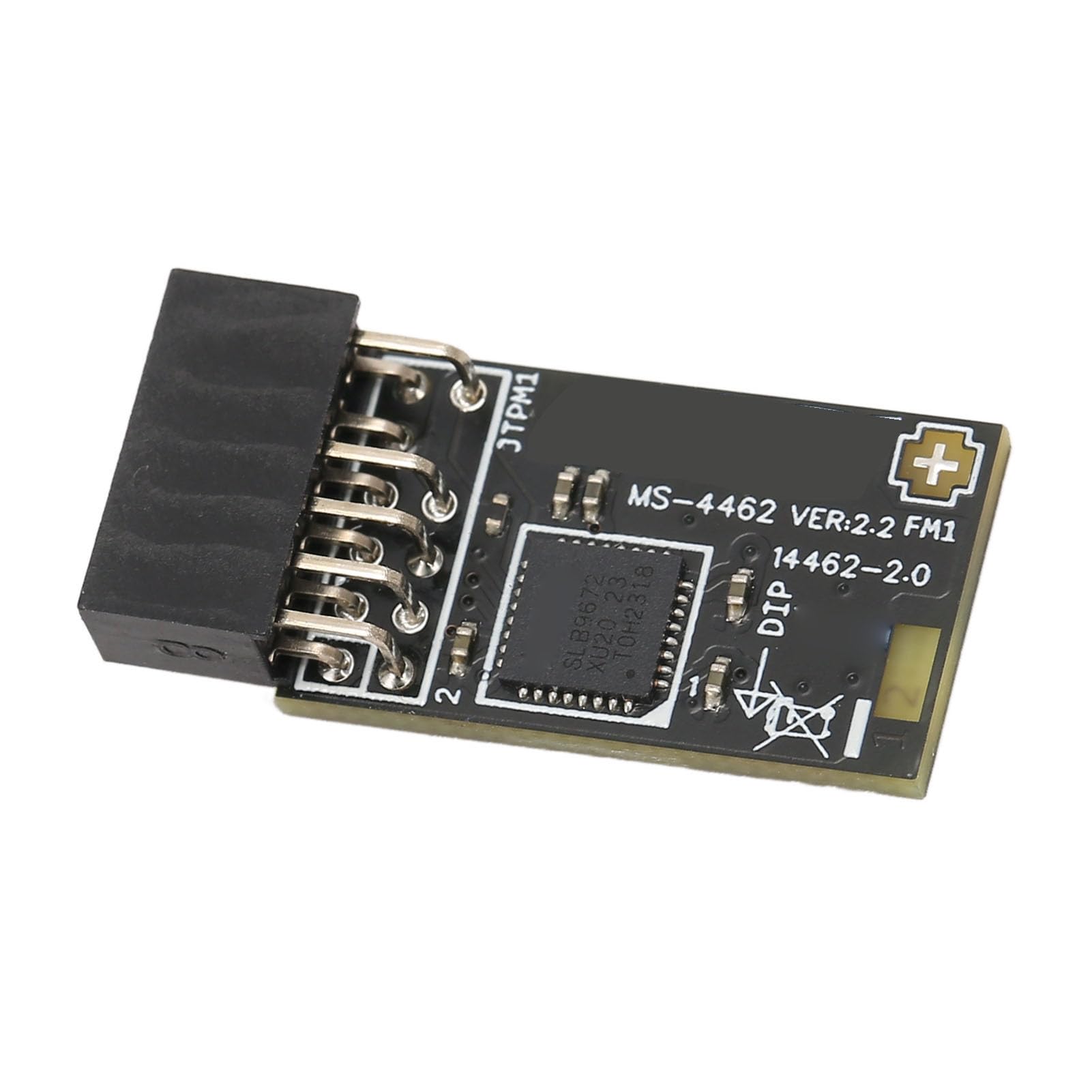 MSI Motherboard Compatible TPM2.0 Module with SLB 9672 Encryption Security, SPI Interface for Windows 10 & 11, Ideal for Enhanced PC Security and System Integrity