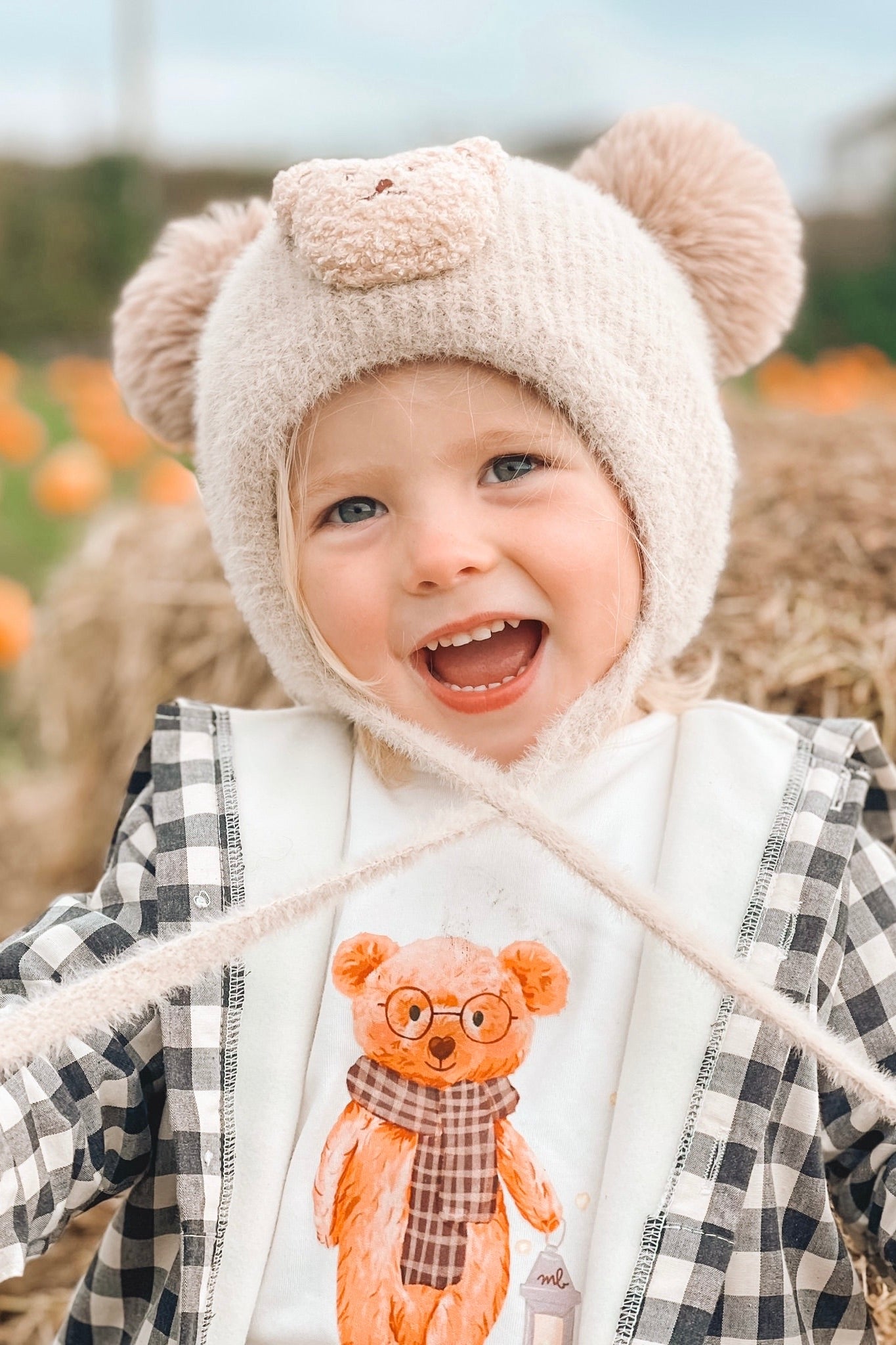 Soft Cashmere Faux Fur Pom Pom Teddy Hat for Women - Winter Beanie for Cold Weather, Outdoor Activities & Fashion Accessory