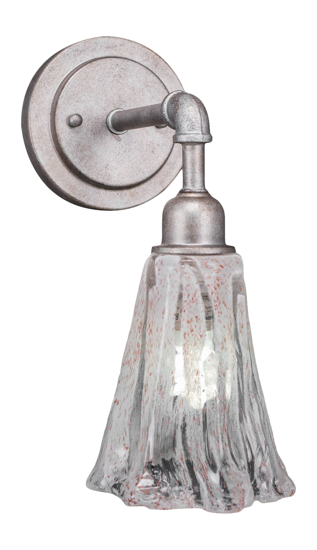 Toltec Lighting 181-AS-729 Vintage Wall Sconce with 7