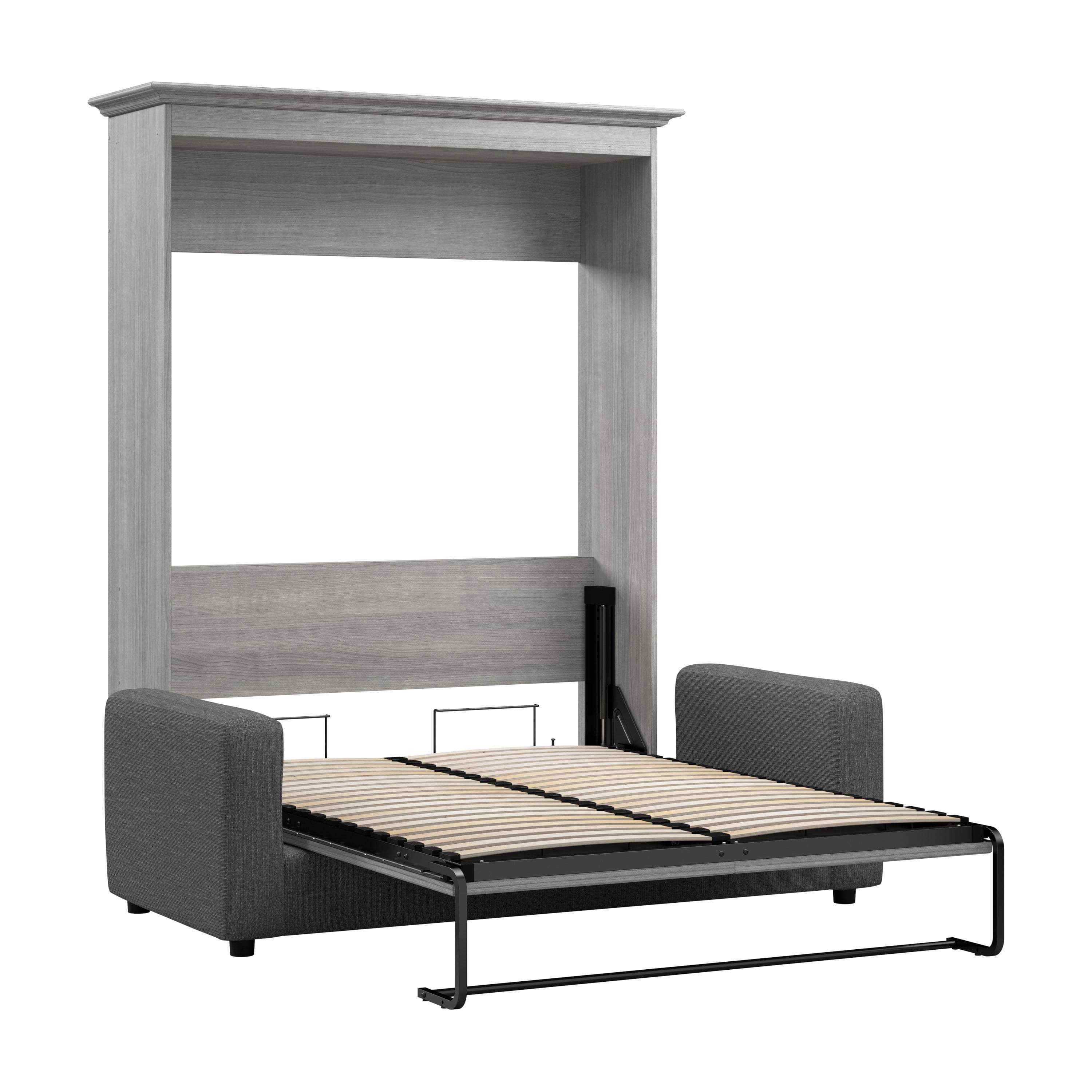 Space-Saving Full Murphy Wall Bed with Sofa - 2 Color Options | Perfect for Small Apartments, Guest Rooms & Studio Living