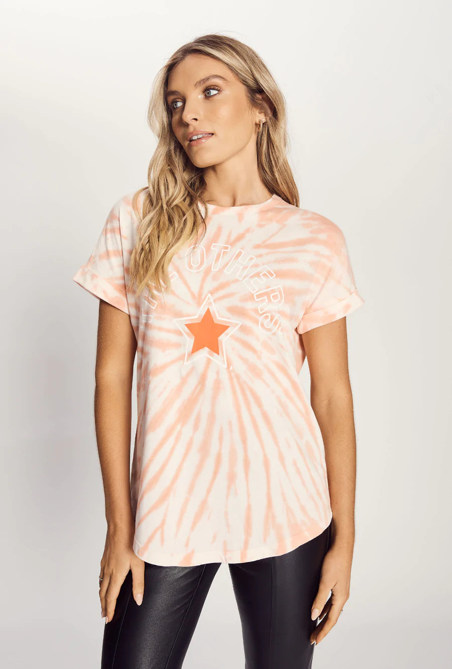 Peach Tie Dye