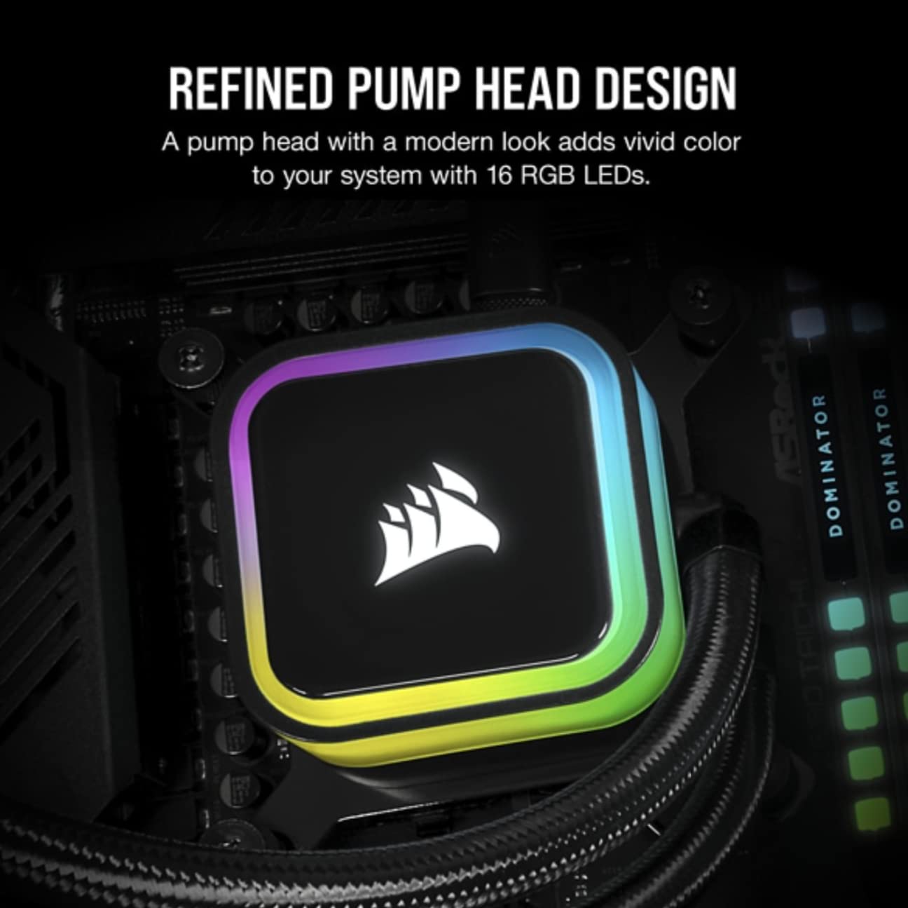 Corsair iCUE H100i RGB Elite Liquid CPU Cooler - 240mm Radiator, 120mm AF Elite Fans, 16 RGB LEDs, iCUE Software Control - Compatible with Intel LGA 1700/1200/115X/2066 & AMD AM4 Sockets - High Performance Cooling for Gaming PCs & Workstations