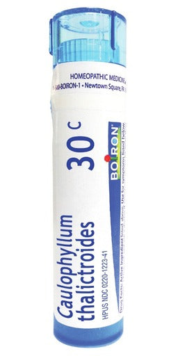 Caulophyllum Thalictroides 30C Homeopathic Remedy - Natural Relief for Menstrual Discomfort & Labor Support | Herbal Supplement for Women's Wellness