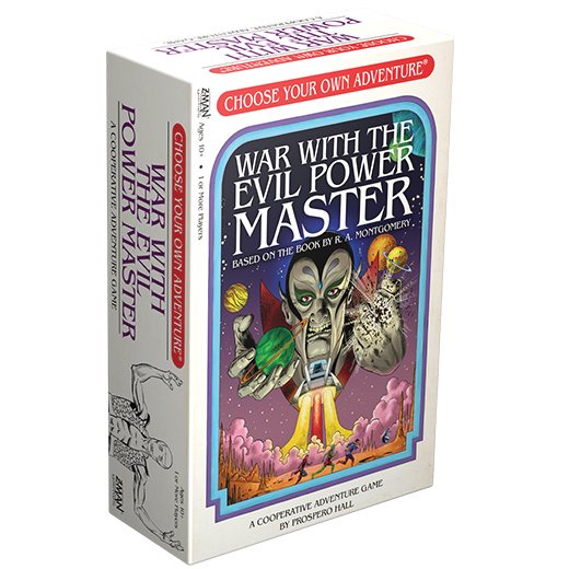 Choose Your Own Adventure: War with the Evil Power Master - Interactive Game Book for Kids & Teens | Perfect for Family Game Night & Reading Adventures