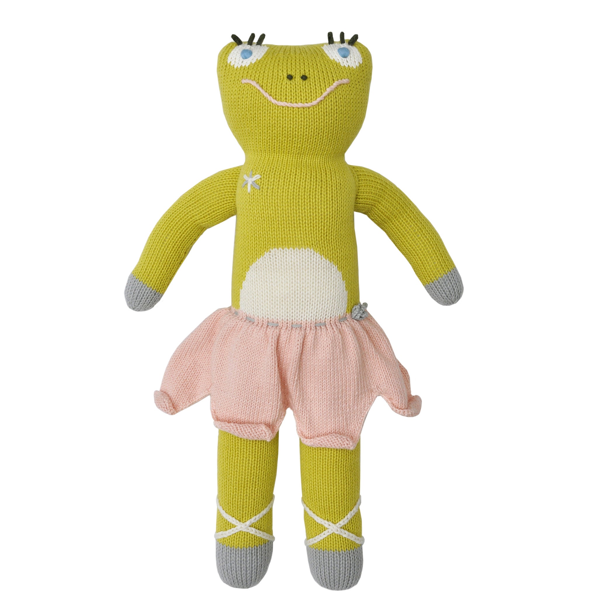 Blabla Kids Lillipop the Frog Plush Toy - Soft & Cuddly Stuffed Animal for Babies & Toddlers - Perfect Nursery Decor, Birthday Gift & Comfort Companion for Bedtime & Playtime