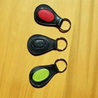 Durable Rubber Key Fab Keychain - Stylish & Practical Key Organizer for Home, Office, and Travel Use