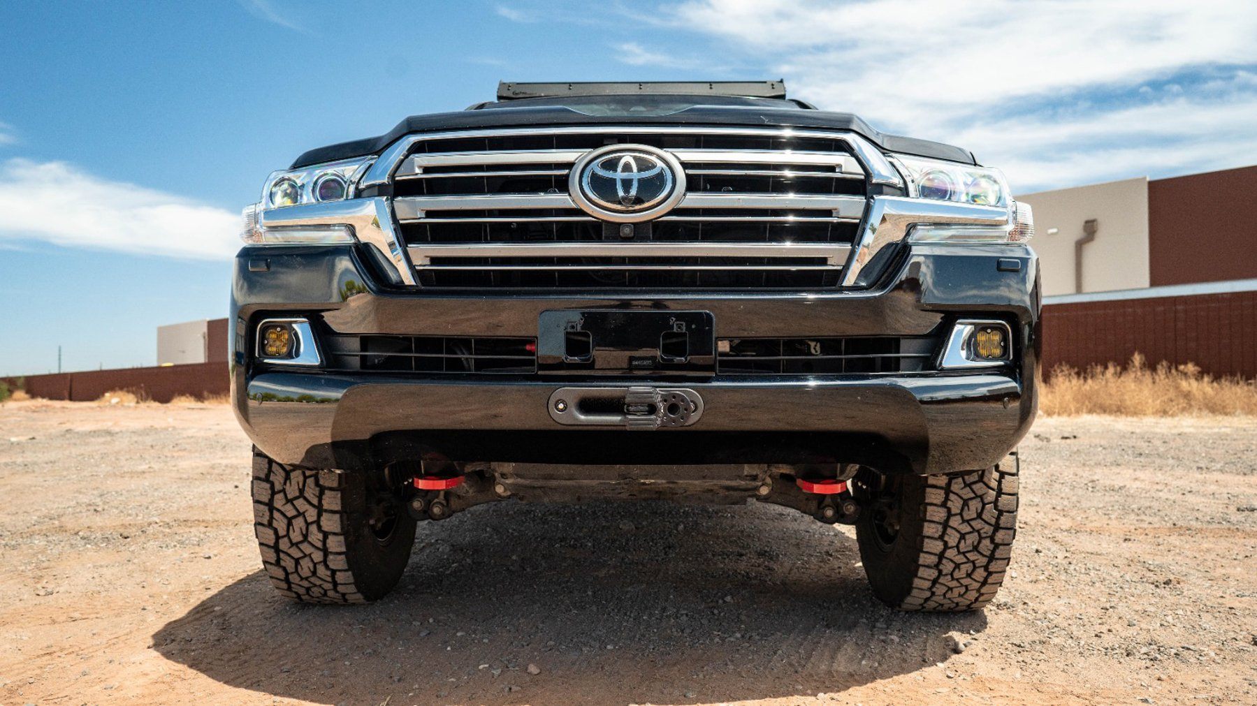 2008-2021 Toyota Land Cruiser 200 Series SDHQ Built Hidden Winch Mount - Heavy Duty Off-Road Recovery System for Adventure & Overlanding