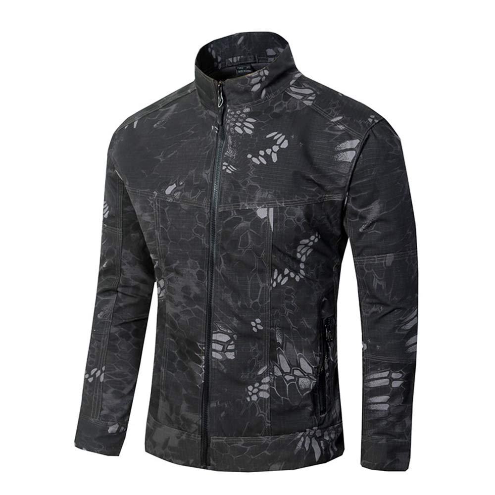 Tactical Camo Airsoft Jacket - Outdoor Hunting & Shooting Gear - Combat Clothing for Airsoft, Hunting & Tactical Training - Durable & Lightweight for Outdoor Adventures