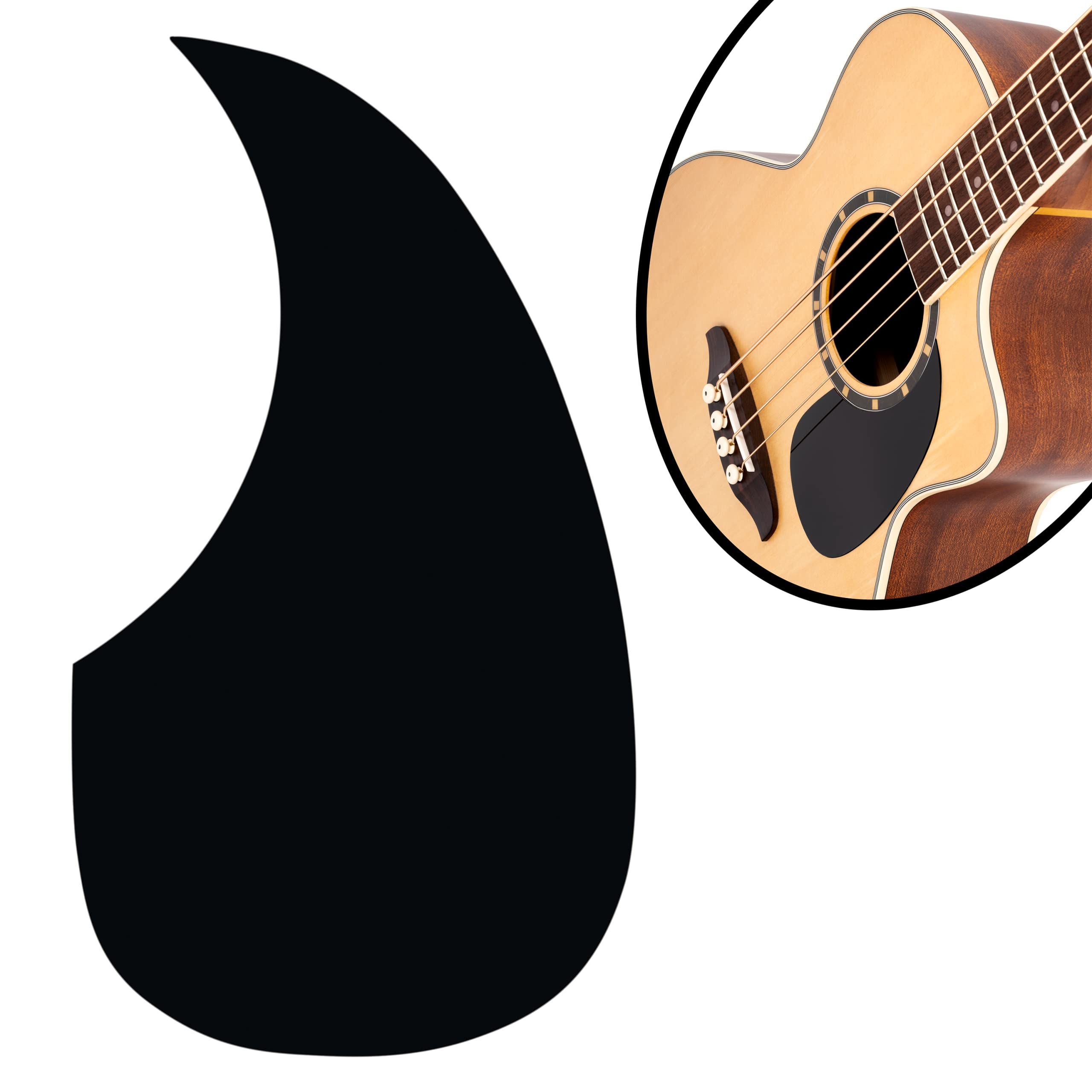 Ortega 4-String Acoustic Bass Guitar - Professional Quality for Live Performances, Studio Recording & Music Practice