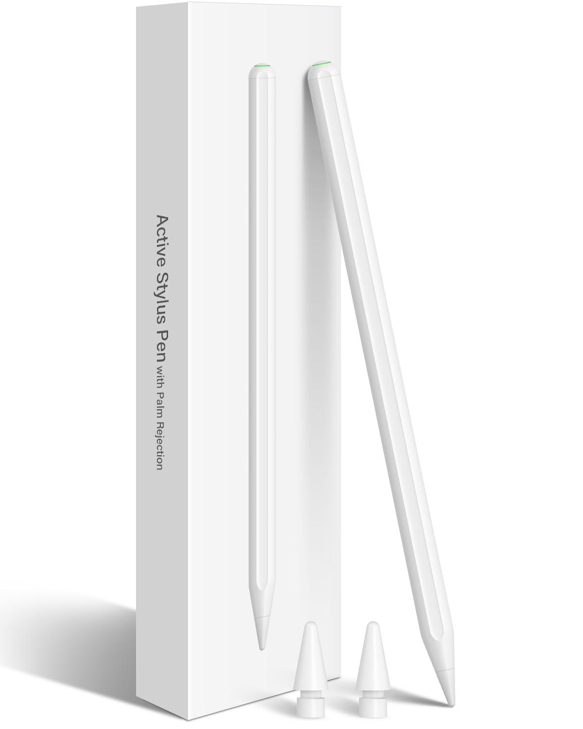 Magnetic Wireless Charging Stylus Pen for iPad - Compatible with iPad Pro 11 (1st/2nd/3rd/4th Gen), iPad Pro 12.9 (3rd/4th/5th/6th Gen), iPad Air 4/5, iPad Mini 6 - Perfect for Drawing, Note Taking & Digital Art