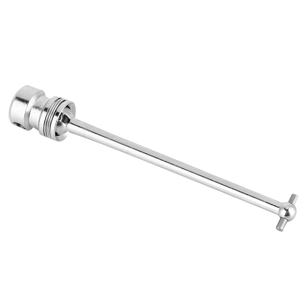 Universal Steel Center Drive Shaft RC Car Accessory for WLtoys 1/12 12428 12423 Off-Road Vehicles - Durable Replacement Part (Silver 0083S) - Perfect for RC Car Upgrades, Repairs & Off-Road Racing