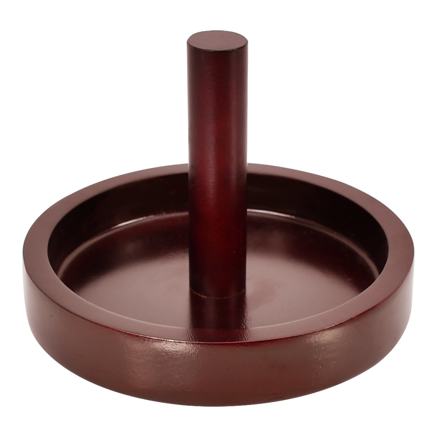 Premium Wooden Cone Talc Bowl & Chalk Holder for Pool/Billiards Table - Durable & Stylish Accessory for Professional & Home Game Rooms