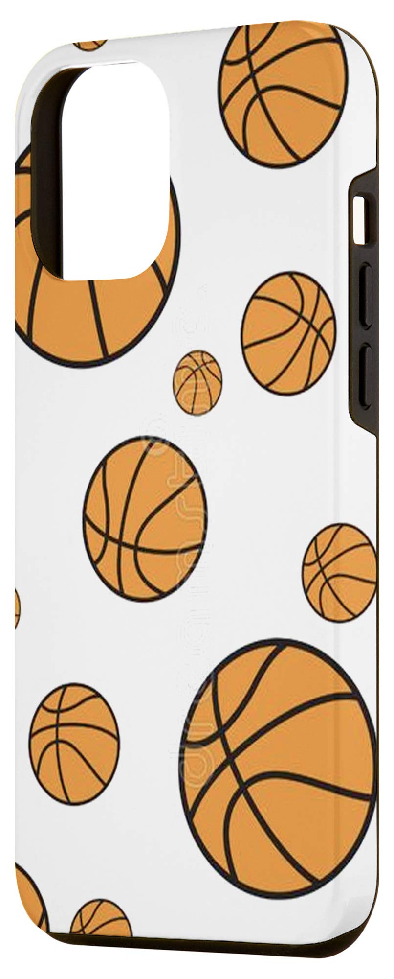 iPhone 12 Pro Max Case for Girls - Basketball Player & Fan Gift - Durable Protective Phone Cover for High School & College Students - Perfect for Games, Practice & Daily Use