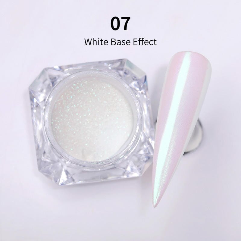 Mirror Pearl Chrome Pigment Powder - High-Quality Metallic Cosmetic & Nail Art Glitter - Perfect for DIY Crafts, Soap Making, and Resin Jewelry