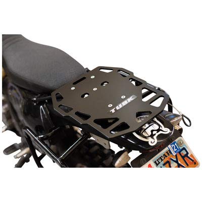 Tusk Top Rack - Premium Motorcycle Luggage Rack for Adventure & Touring Bikes | Durable Aluminum Construction | Perfect for Long-Distance Travel & Off-Road Adventures