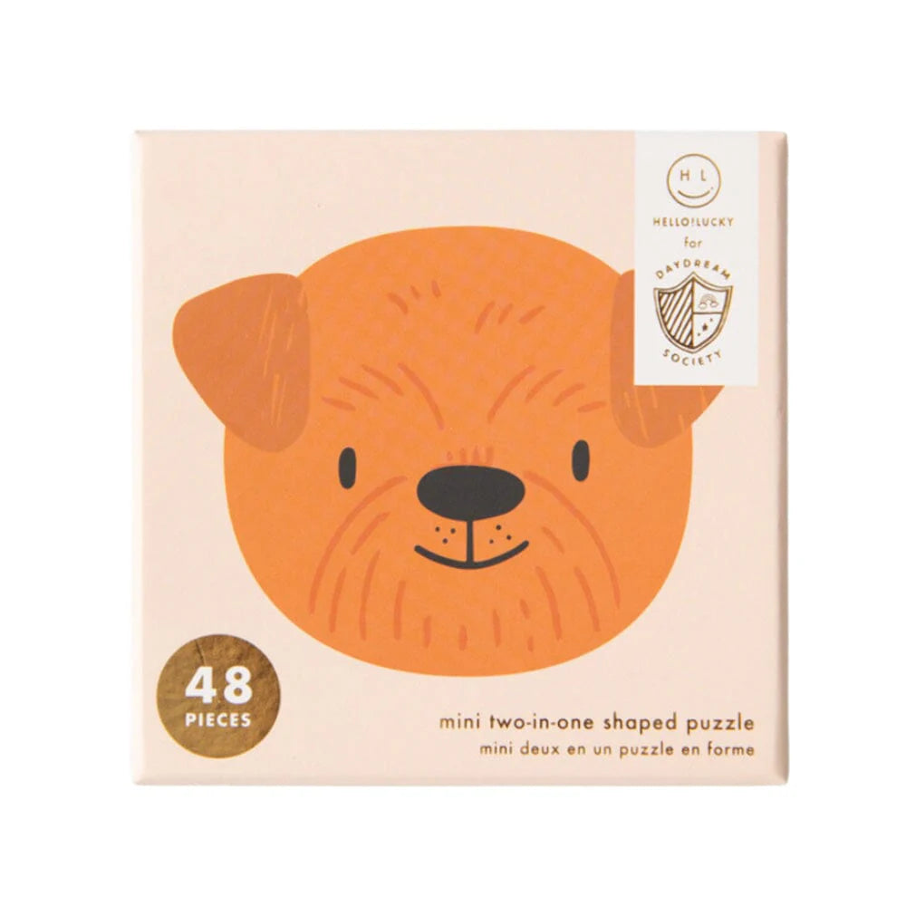 Bow Wow Puppy Mini Puzzle - Fun & Educational Dog Toy for Small Breeds - Perfect for Puppy Training, Teething Relief & Interactive Playtime