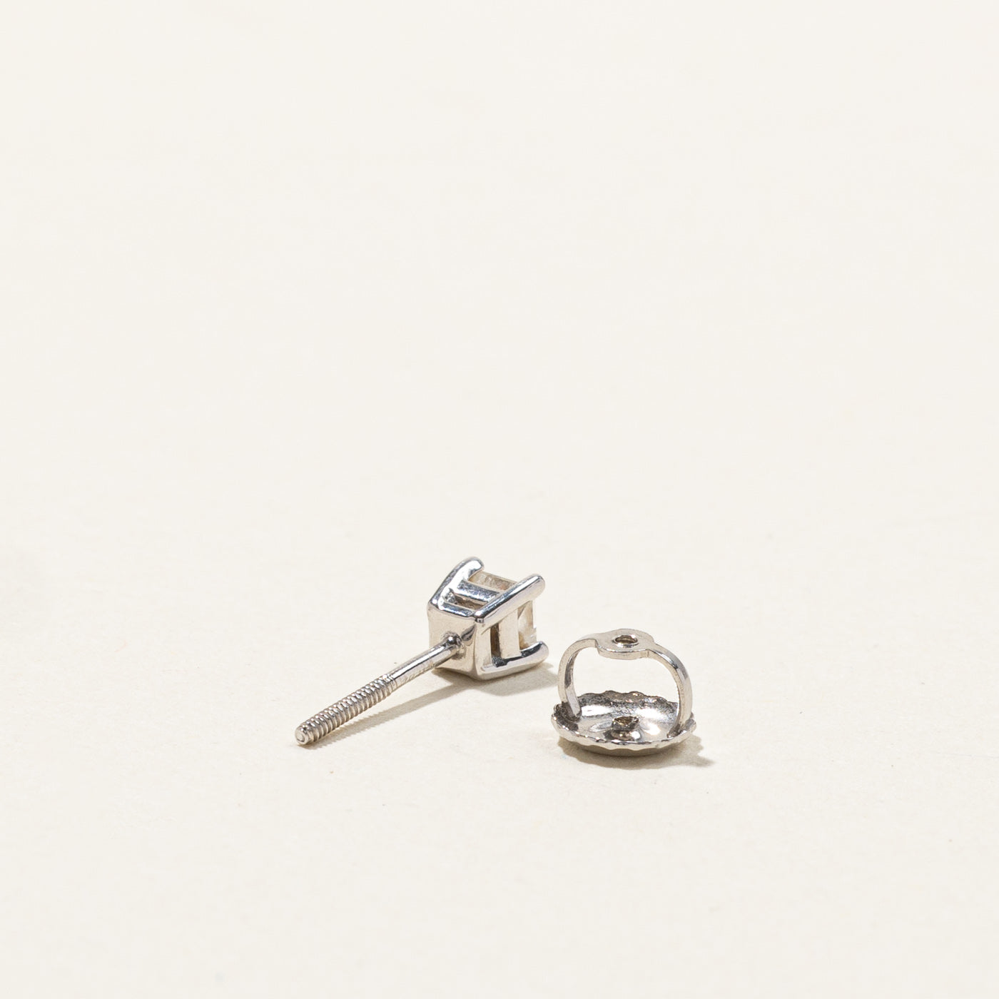 Princess Cut Diamond Stud Earrings 0.28 Carat Total Weight (ctw) - Perfect for Weddings, Anniversaries & Special Occasions