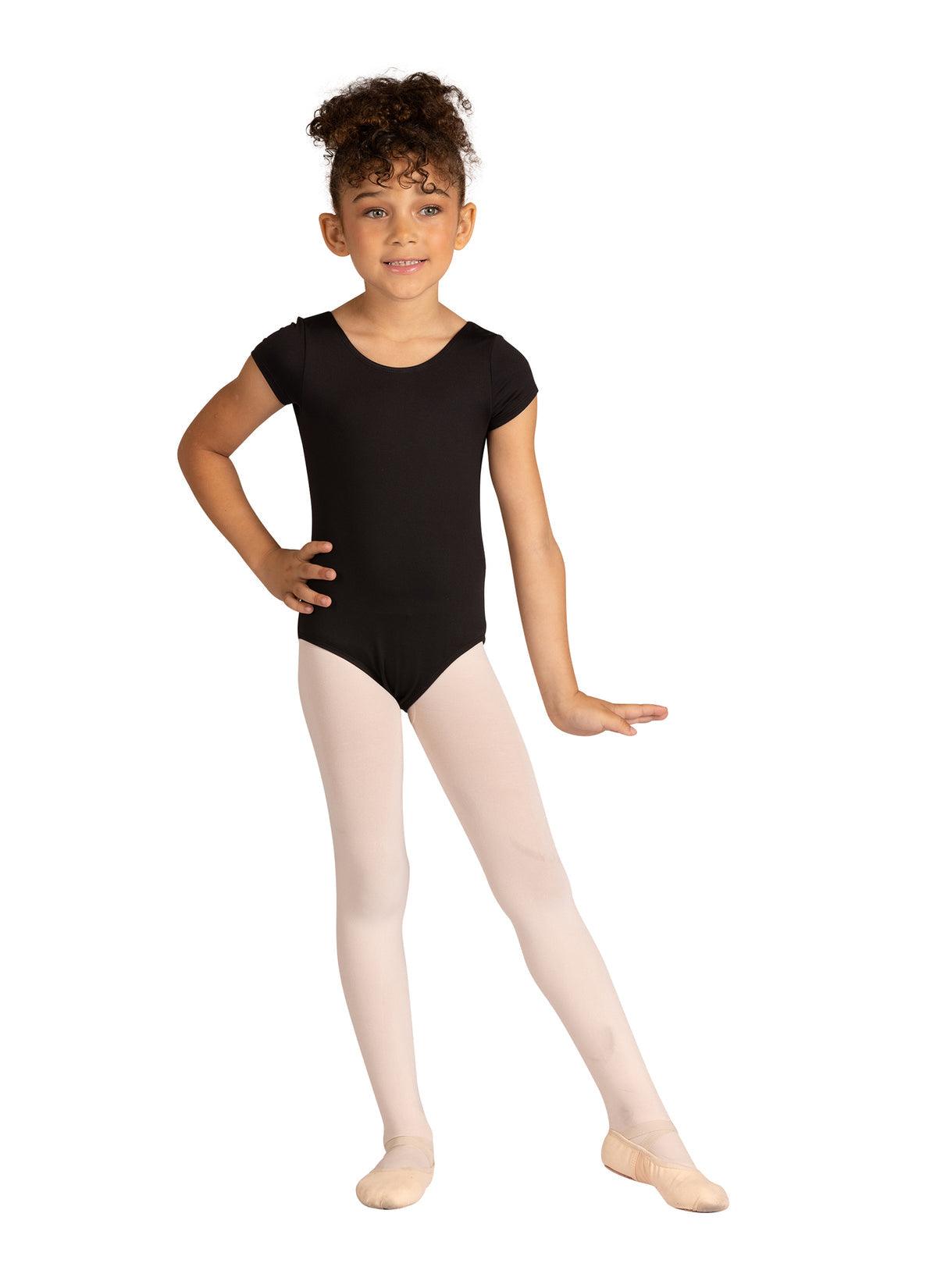 DanzNMotion Amara Leotard for Kids - Ballet Dance Leotard for Girls with Comfortable Fit - Perfect for Ballet Classes, Dance Recitals & Gymnastics