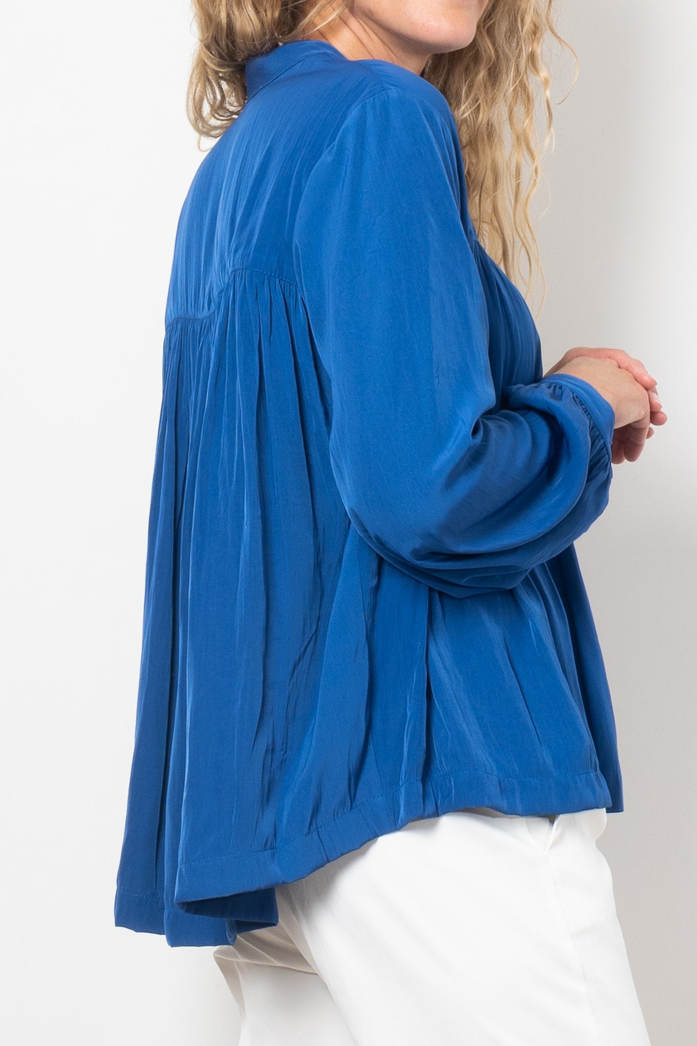 Mela Purdie Bistro Blouse Mache - Women's Elegant Casual Tops for Work, Date Night & Office Wear | Fashionable Ladies Shirt for Everyday Style