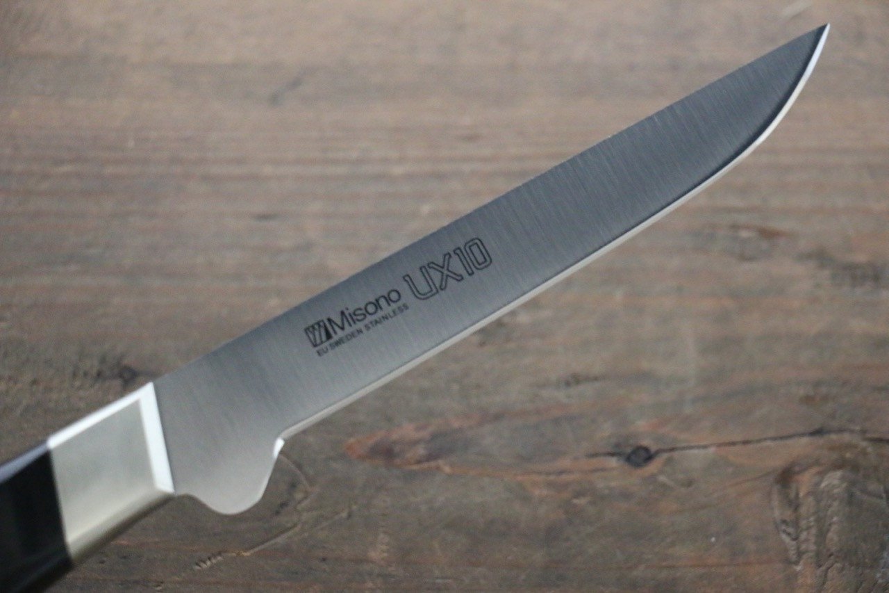 Misono UX10 Swedish Steel Honesuki Boning Knife 110mm - Premium Japanese Kitchen Knife for Poultry & Meat Deboning, Butchering - Perfect for Chefs & Home Cooks
