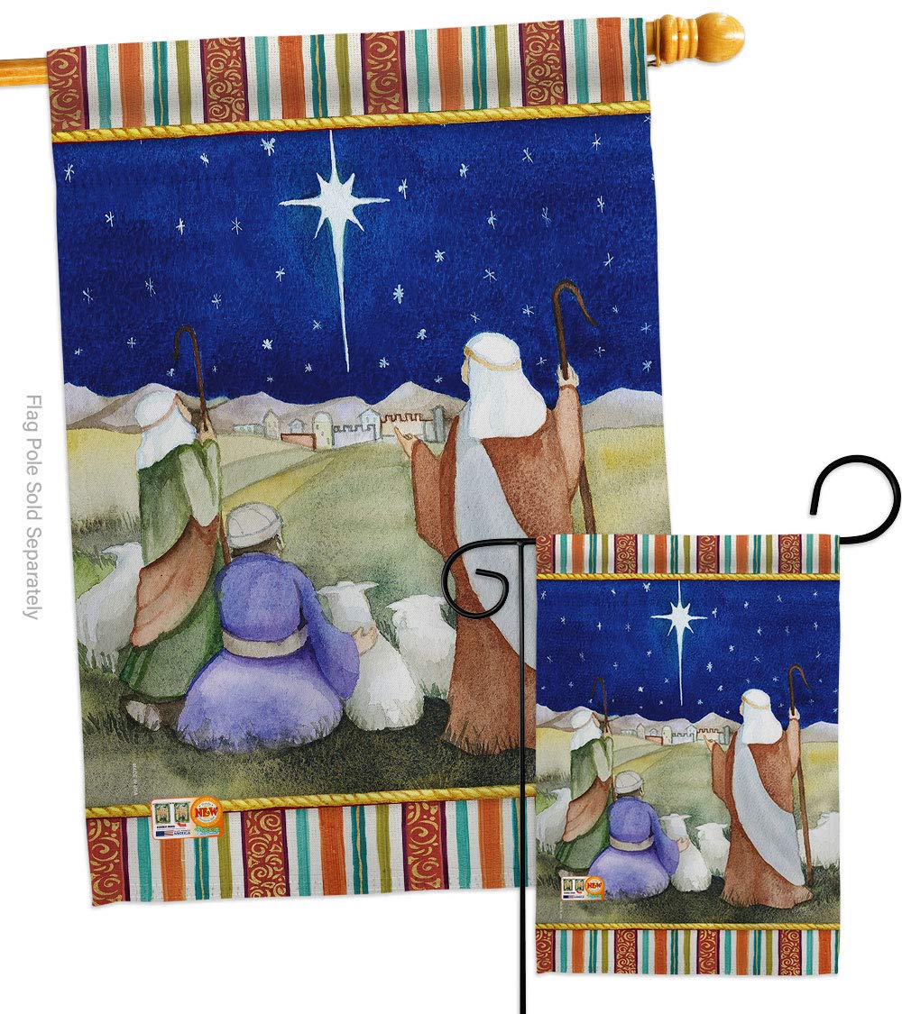 Christmas Nativity Flags Set - 28