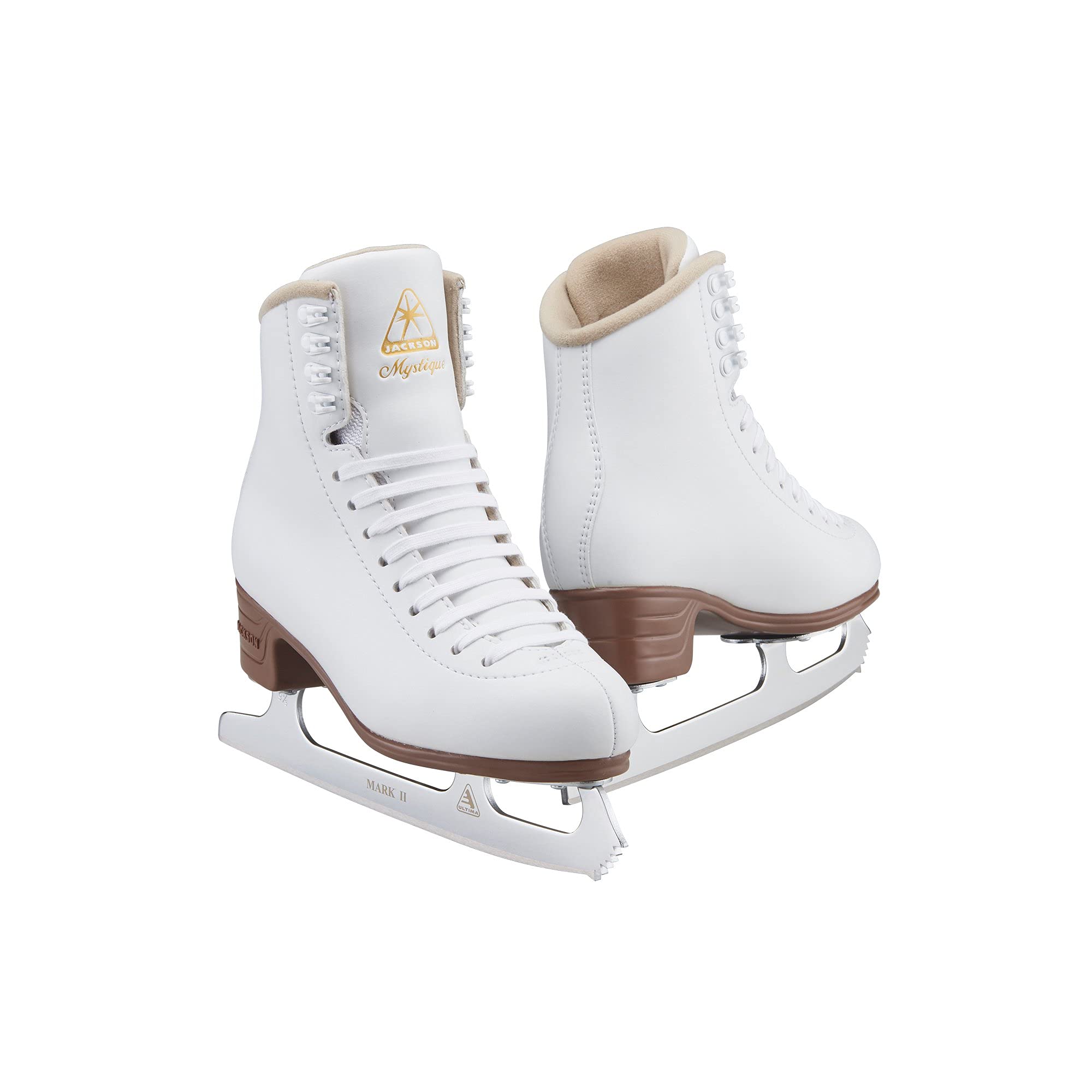 Jackson Ultima Mystique Figure Skates with Mark II Blade - Women's & Girls' Ice Skates for Performance & Style - Perfect for Competitions, Practice & Recreational Skating