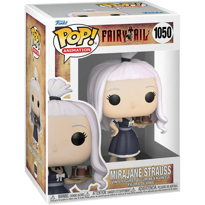 Mirajane Strauss Funko Pop Fairy Tail Anime Figure #1050 with Protective Case - Perfect for Anime Collectors and Fairy Tail Fans Display