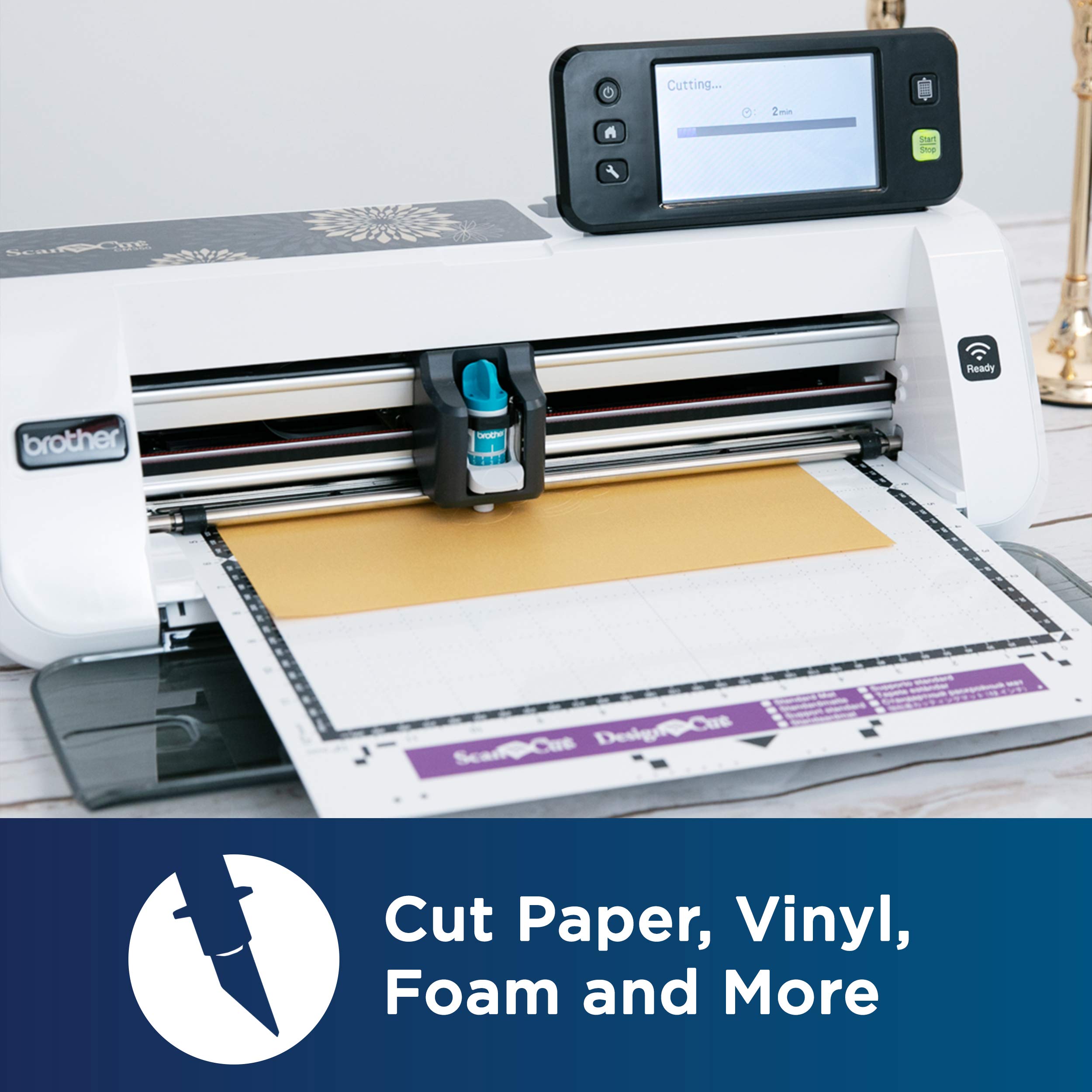Brother ScanNCut SDX85C Electronic DIY Cutting Machine with Standard Cut Blade CABLDP1 - Replacement Accessory for Cardstock, Craft Foam, Vinyl, Fabric & Paper Projects - Perfect for Scrapbooking, Home Decor & DIY Crafts