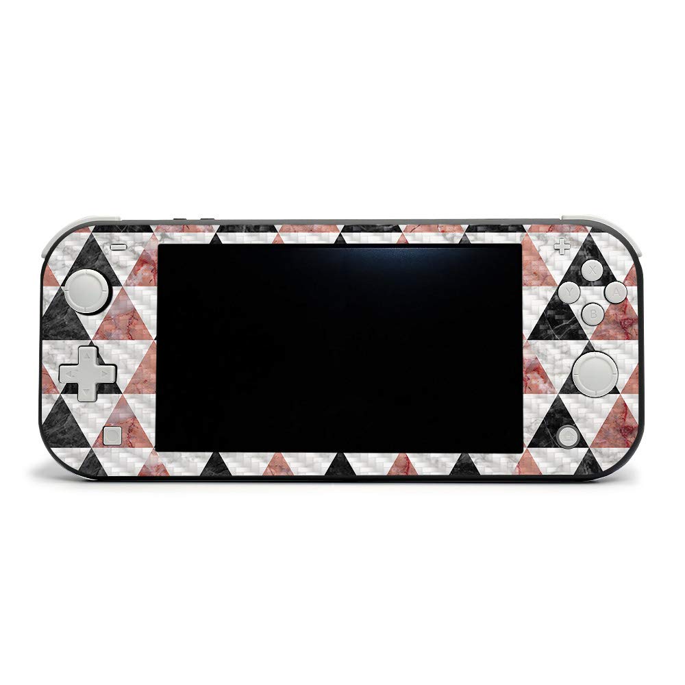 Premium Carbon Fiber Skin for Nintendo Switch Lite - Marble Pyramids Design | Protective & Durable Textured Cover | Easy to Apply & Remove | Made in USA | Perfect for Gaming, Travel & Style Protection