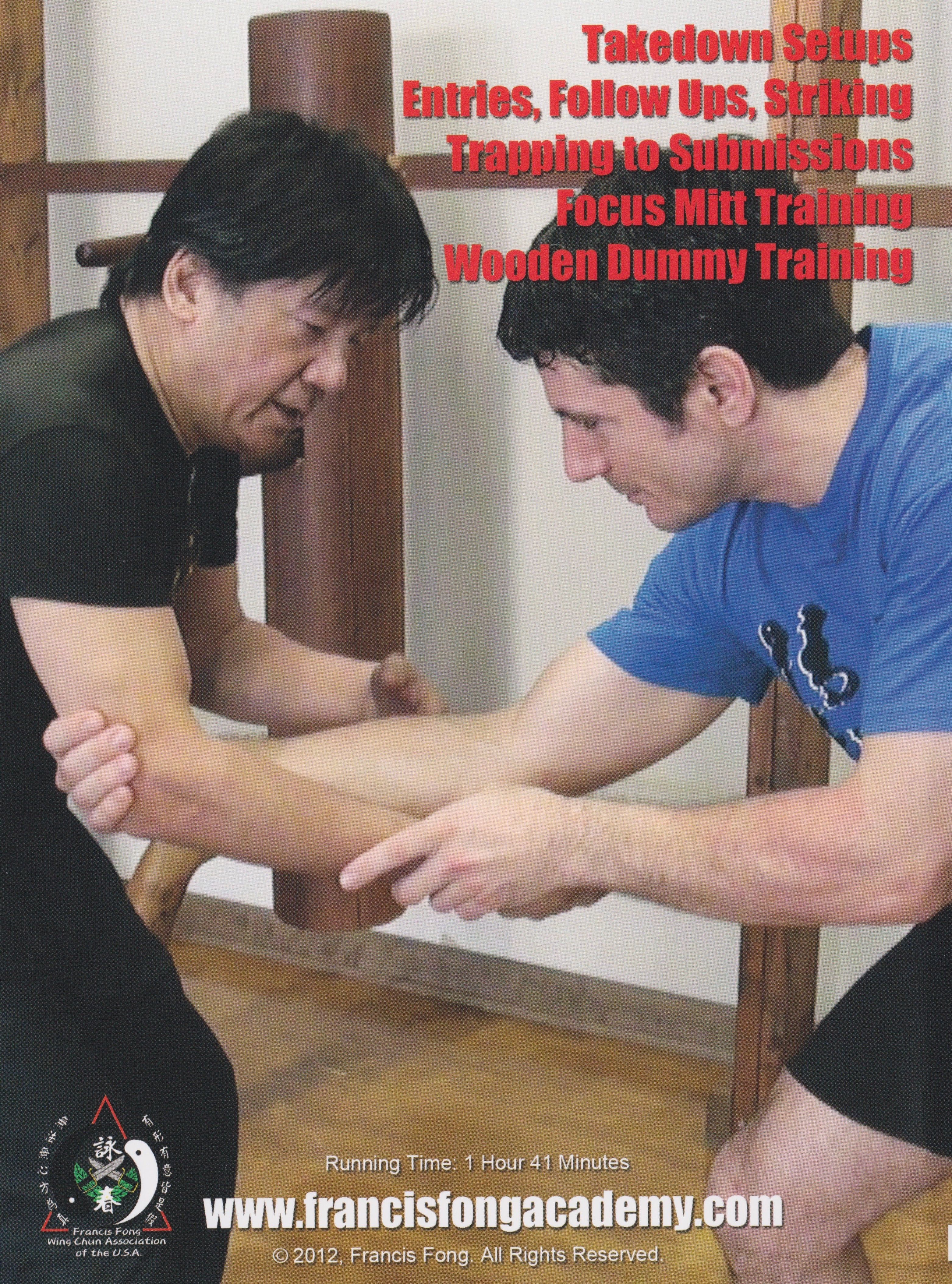 Francis Fong Wing Chun for MMA & Self Defense Training DVD - Learn Martial Arts Techniques for Combat & Personal Protection | Home Practice & Gym Workout