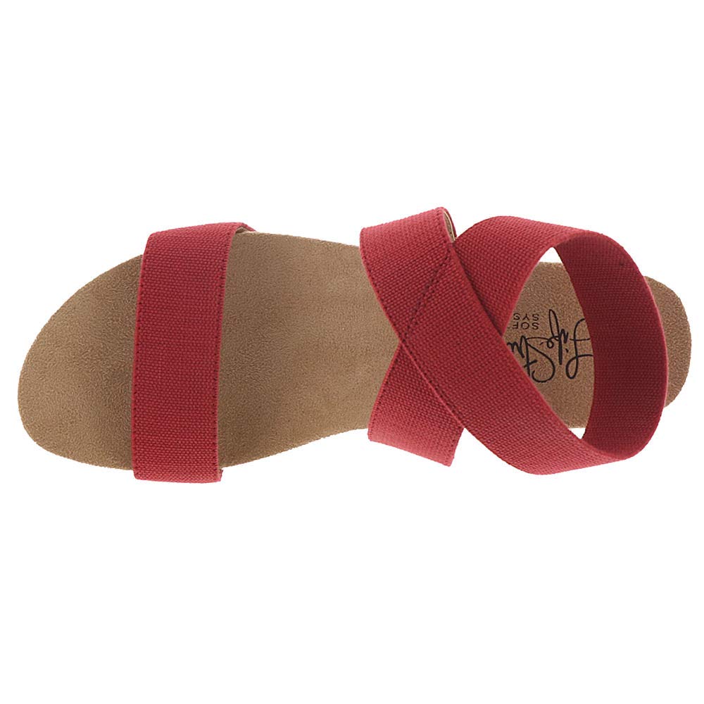 LifeStride Del Mar Women's Comfortable Sandals & Flip Flops - Perfect for Beach, Pool, and Summer Casual Wear