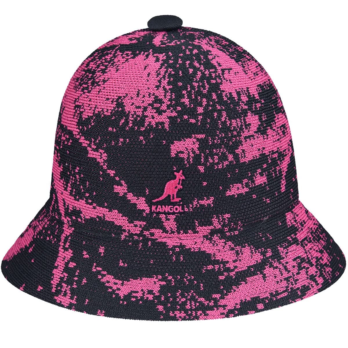 Kangol Airbrush Casual Bucket Hat - Deep Springs/Electric Pink, Large Size | Stylish Unisex Sun Hat for Outdoor Activities, Beach, and Summer Fashion